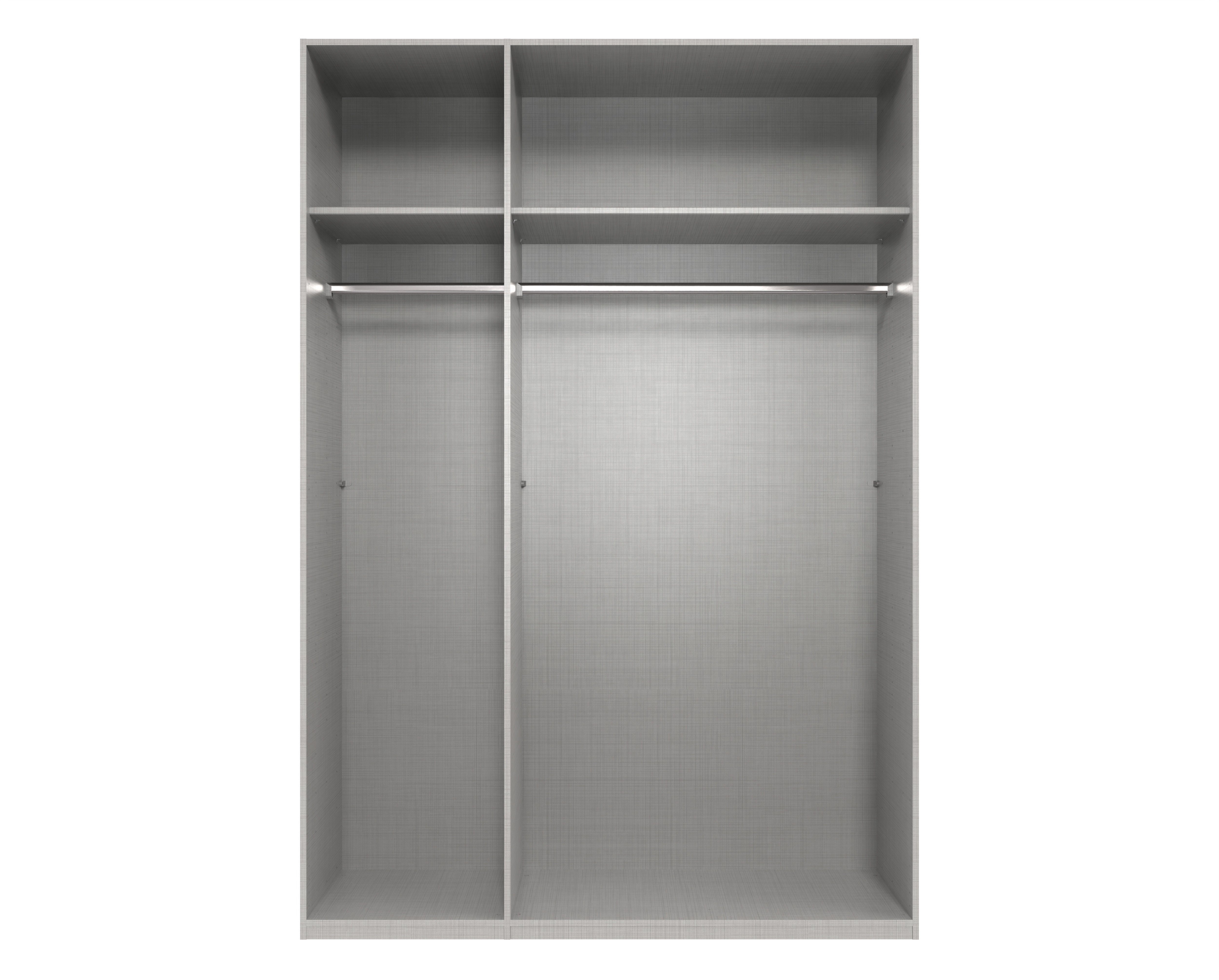 Wimex Draaideurkast Andorra by fresh to go Met 3D-stroken voor akoestische paneel-look
