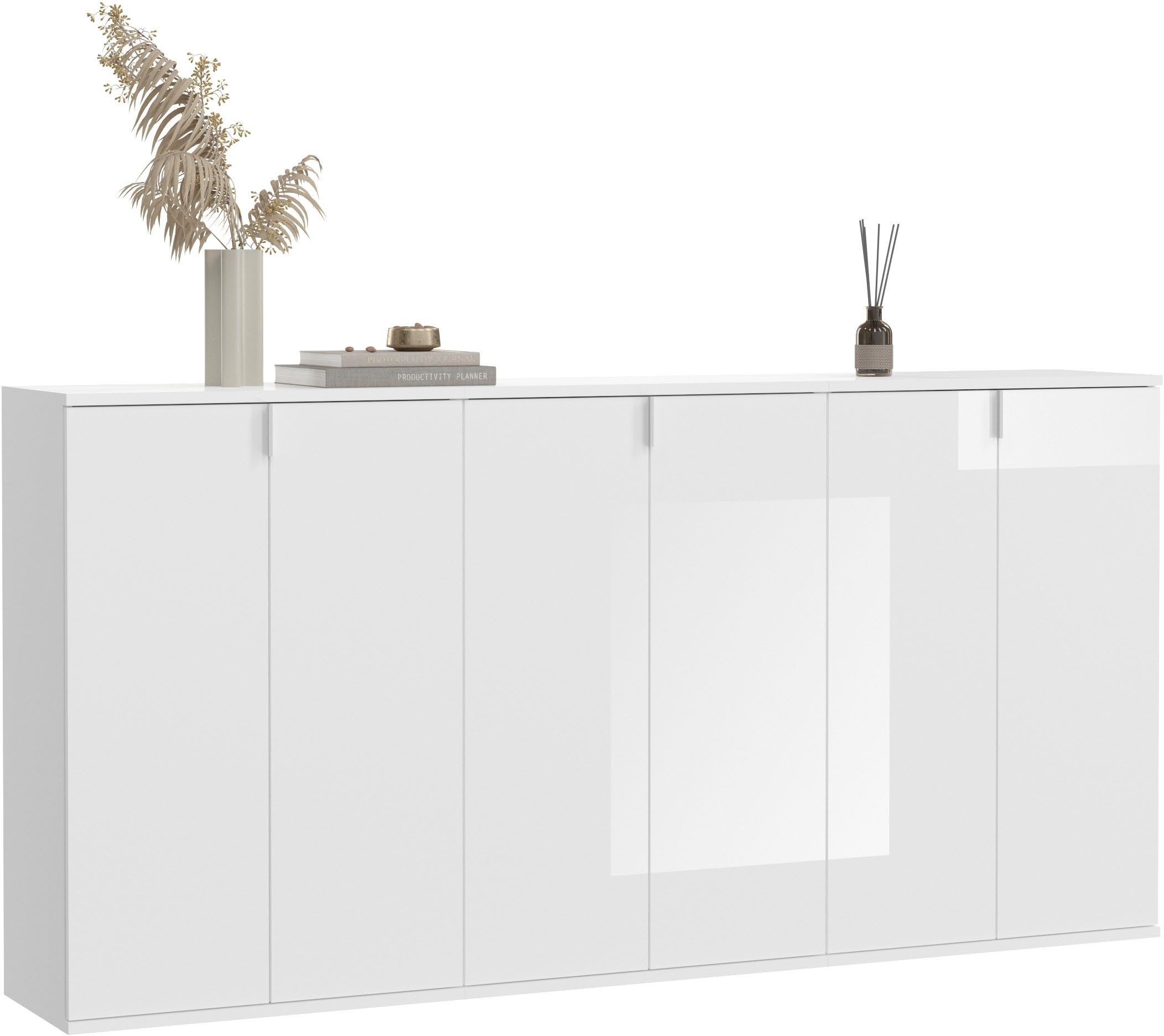 INOSIGN Halmeubelset Trondheim, Breedte 183 cm, bestaande uit 3 Kommoden, 6 Deuren, 18 Vakken (set, 3-delig)