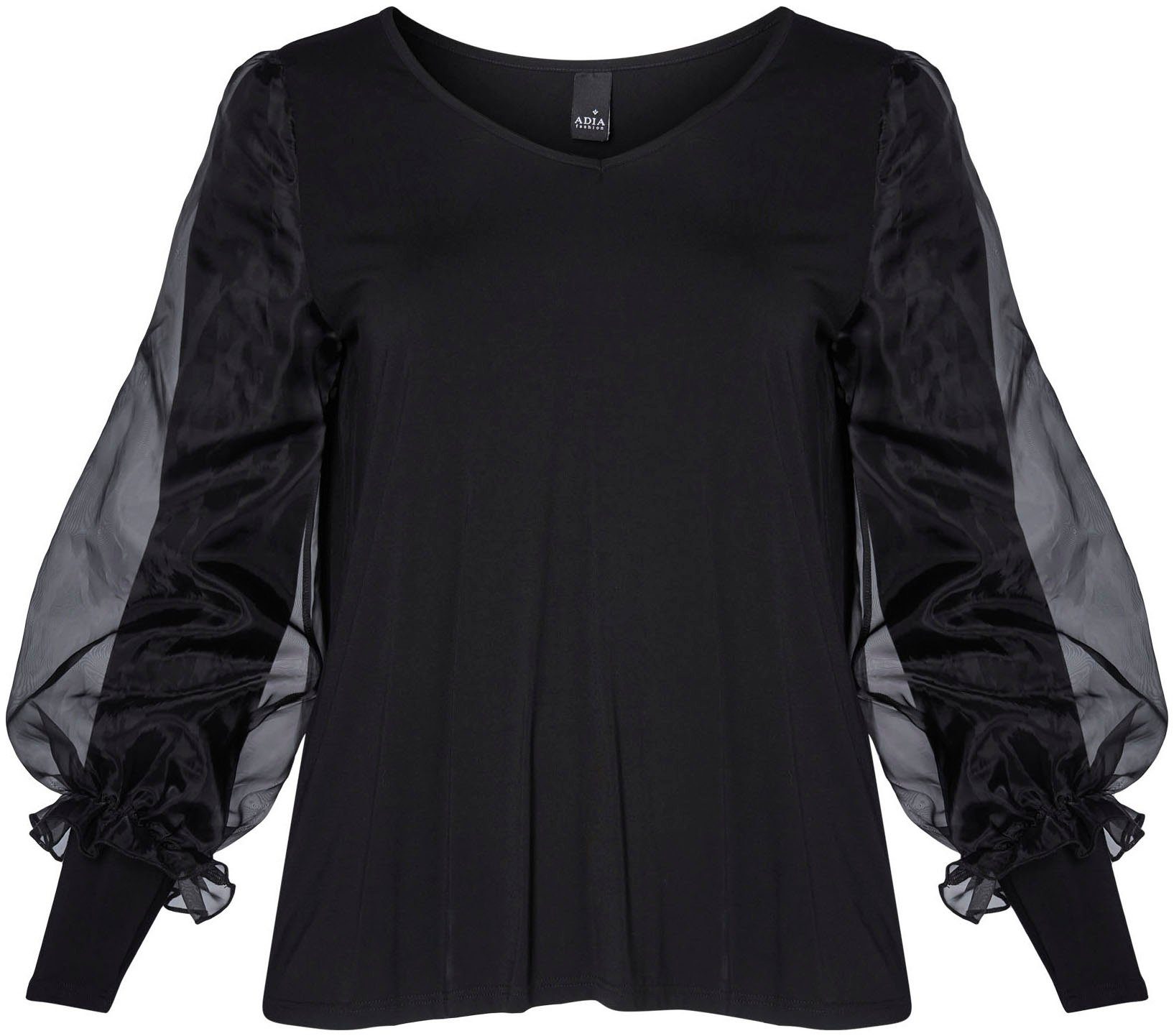 ADIA Blouse met lange mouwen in 2-in-1 look