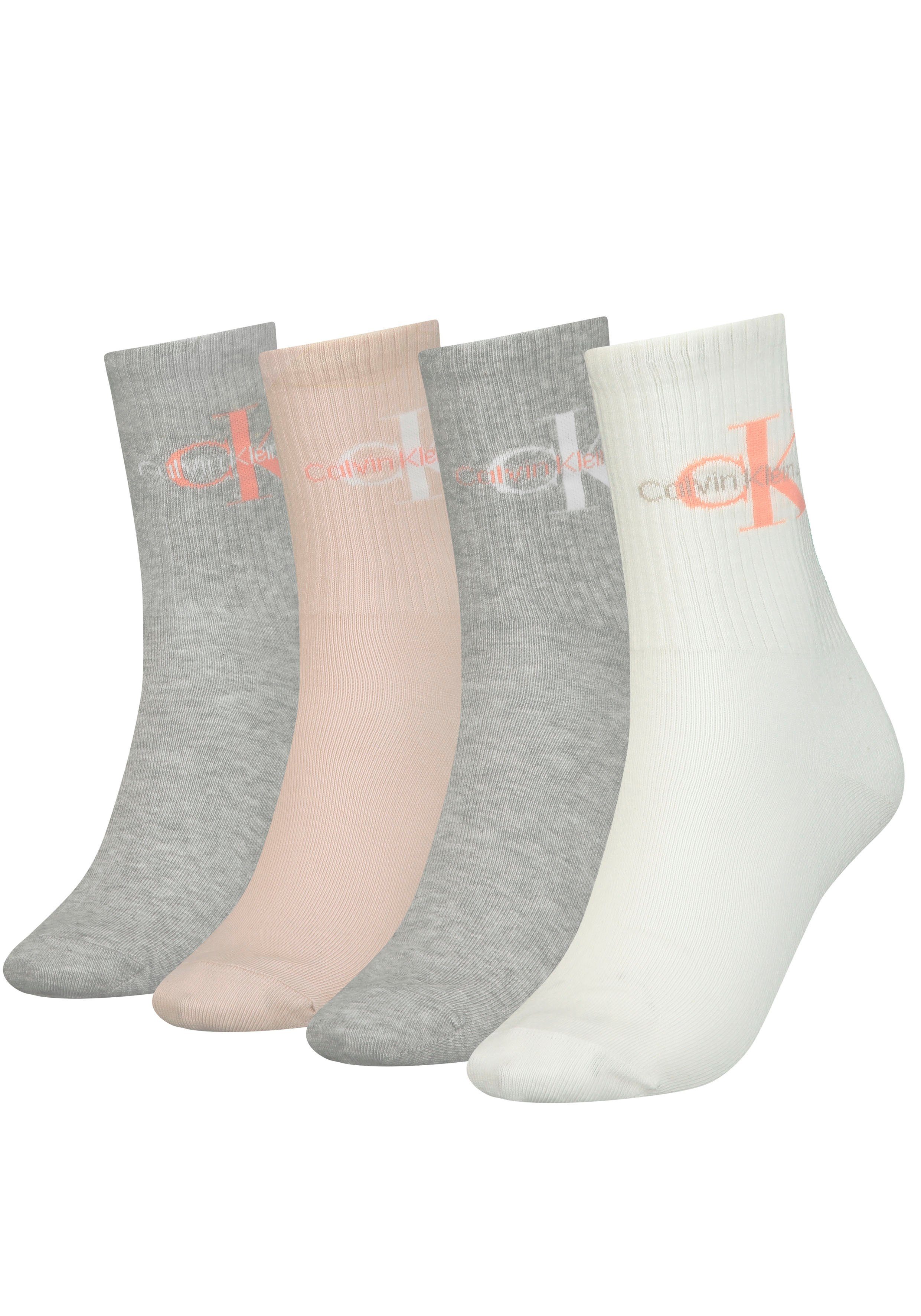 Assortiment van 4 paar sokken in cadeaubox Calvin Klein , Meerkleurig , Dames