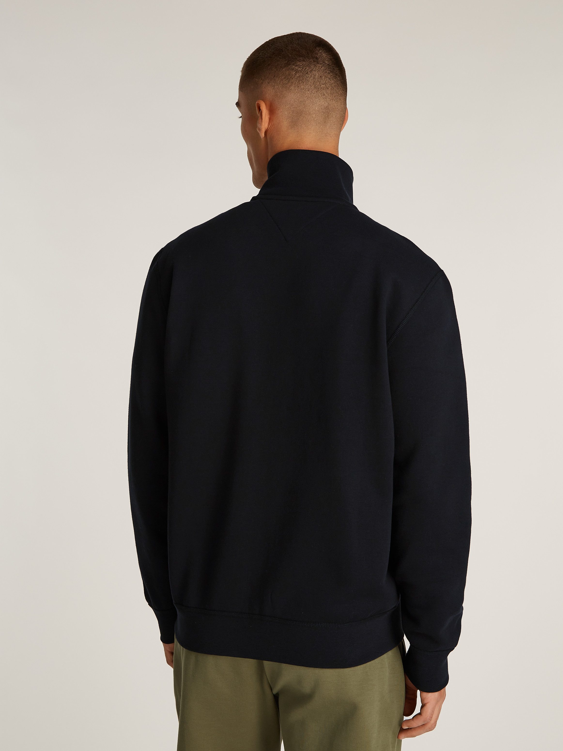Tommy Hilfiger Sweatvest ESSENTIAL FLEECE ZT STAND COLLAR