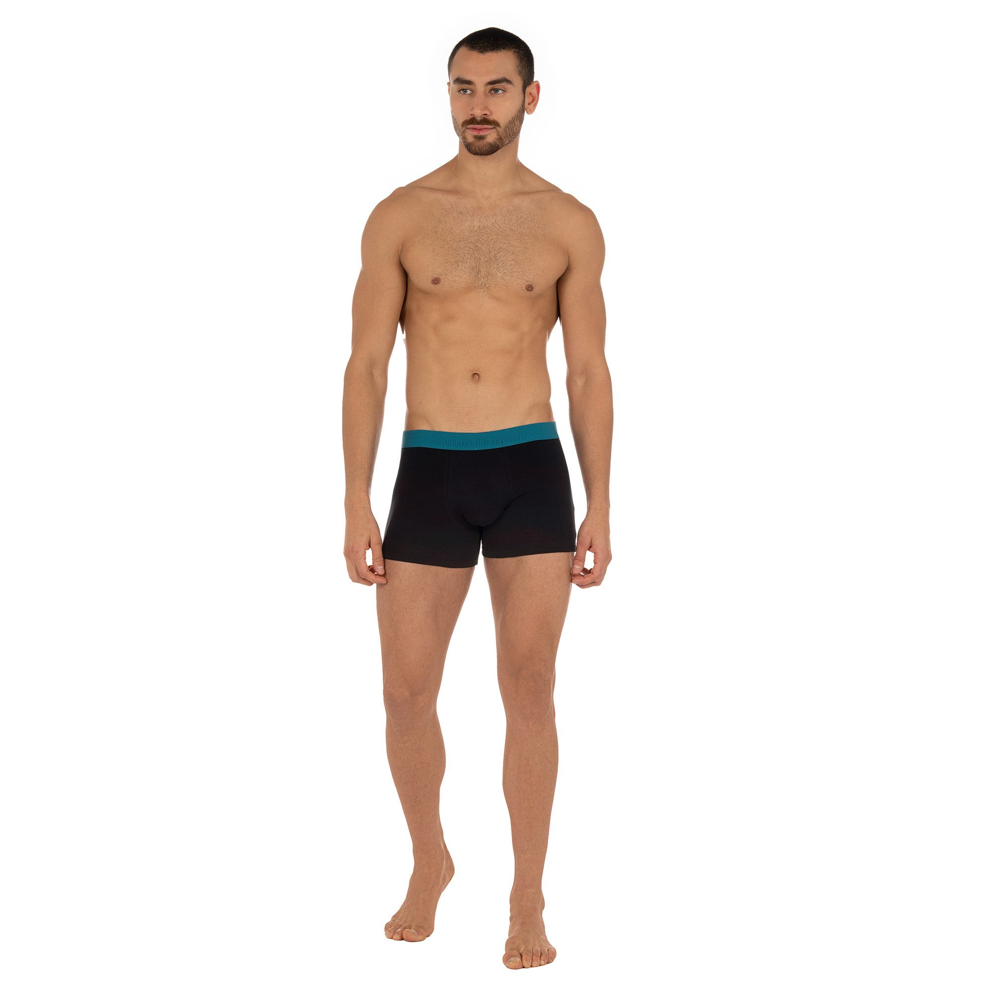 Bruno Banani Boxershort Flowing met contrastkleurige boorden (Set van 2)