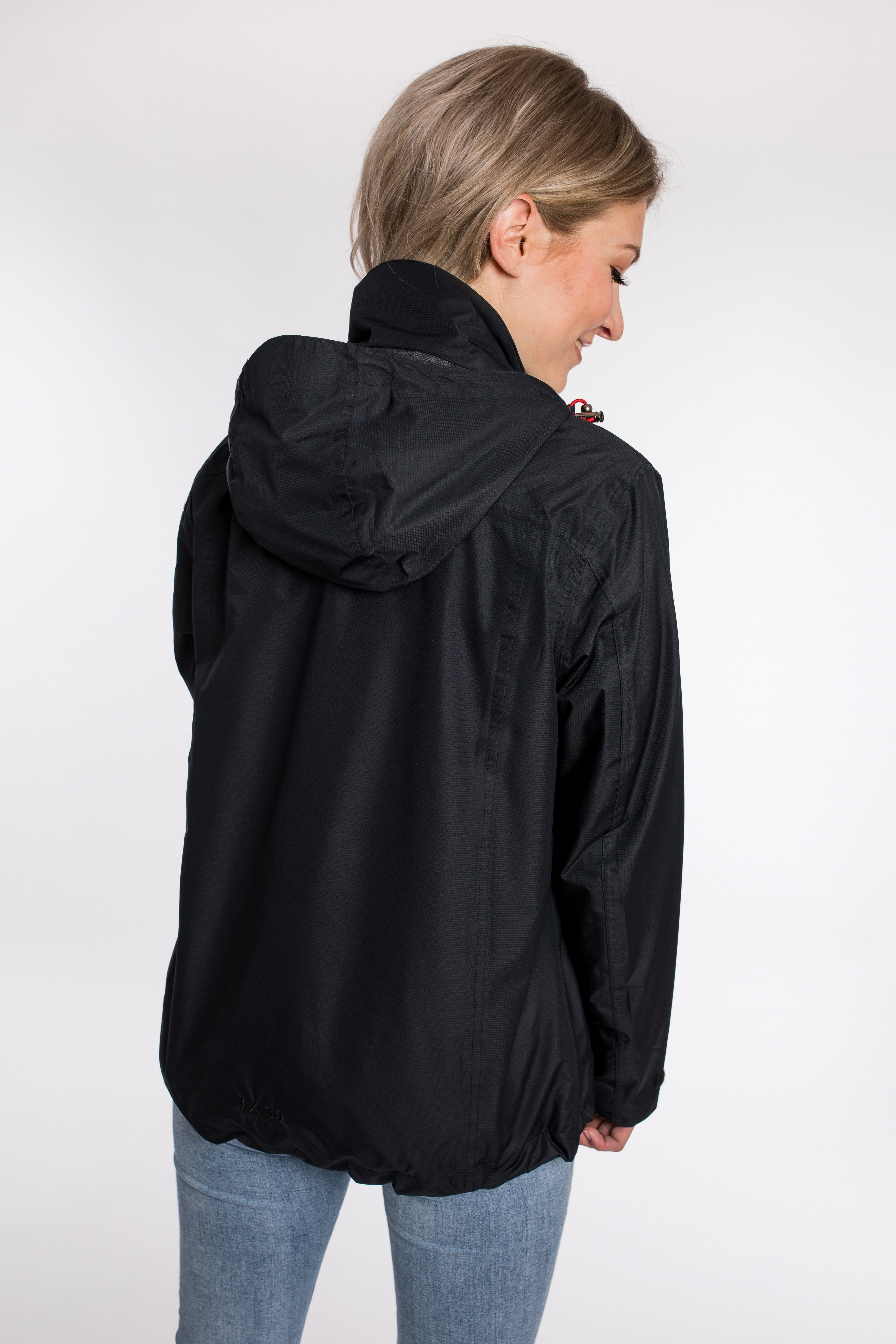 DEPROC Active Outdoorjack GLENDALE PEAK WOMEN Contrasterende ritssluiting