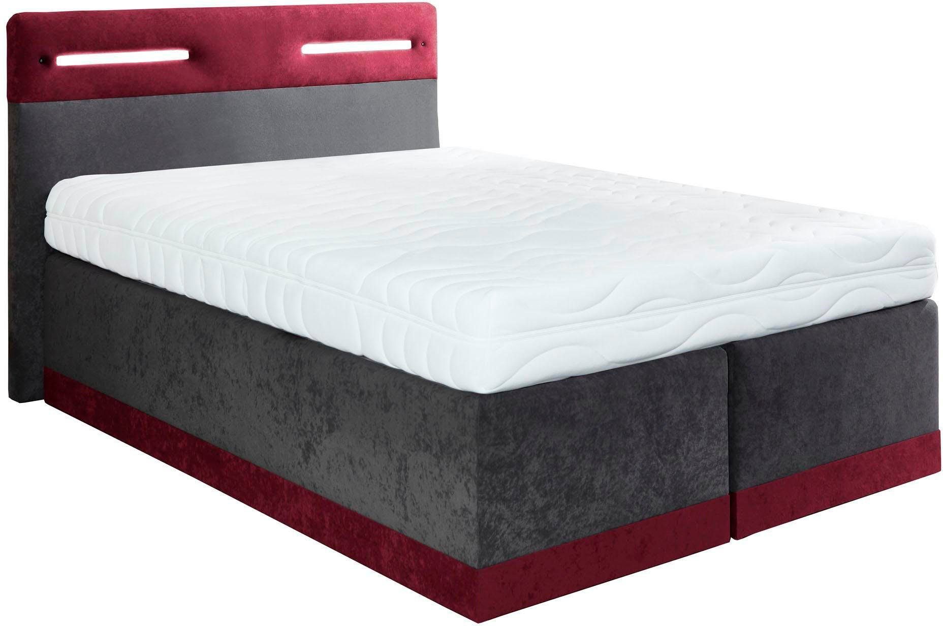 Westfalia Polsterbetten Boxspring met ledverlichting