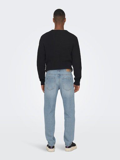 ONLY & SONS Regular fit jeans ONSEDGE STRAIGHT BROMO 0017 DOT DNM NOOS