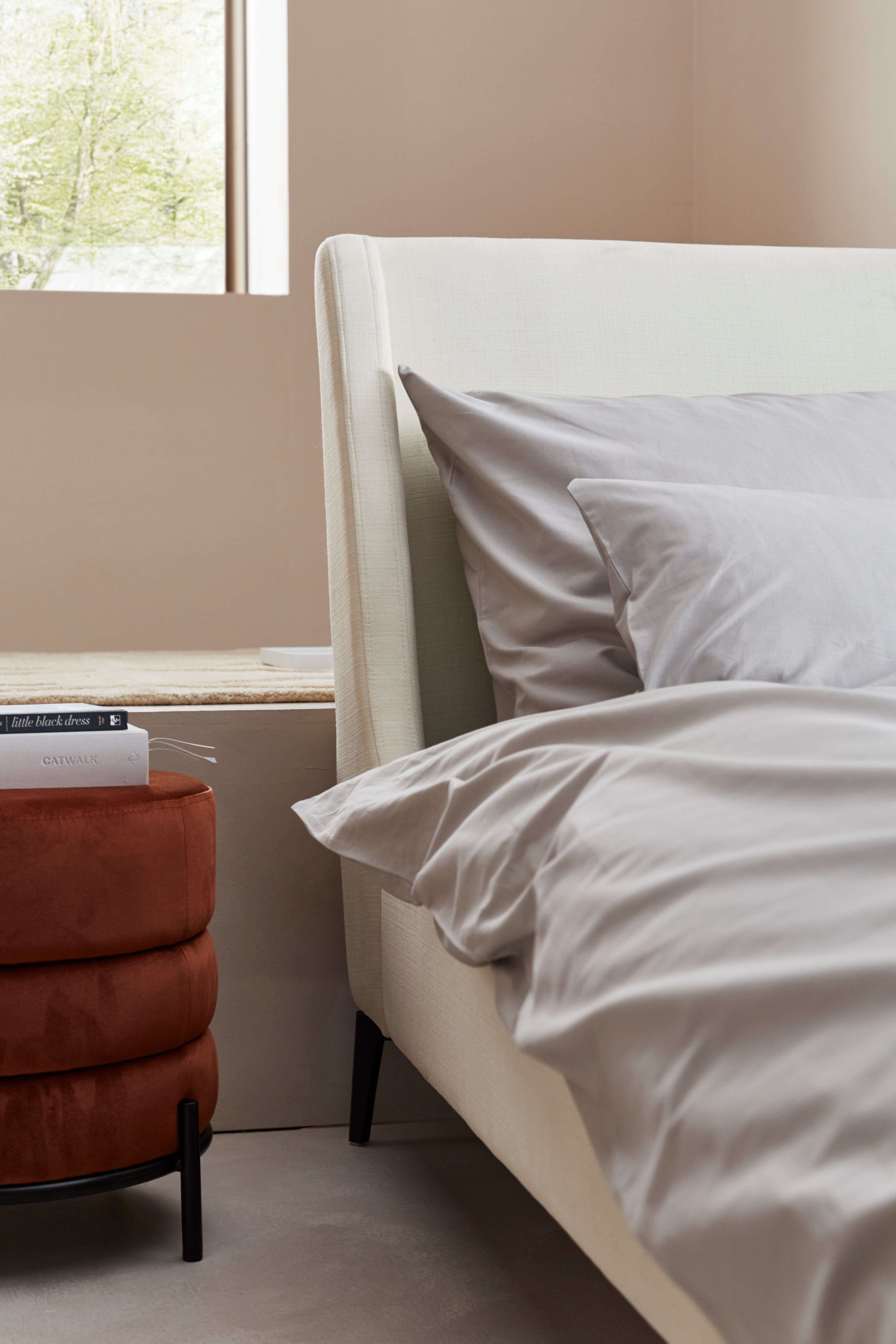 LeGer Home by Lena Gercke Gestoffeerd bed Mayra 3 verschillende kleuren en 2 stofkwaliteiten