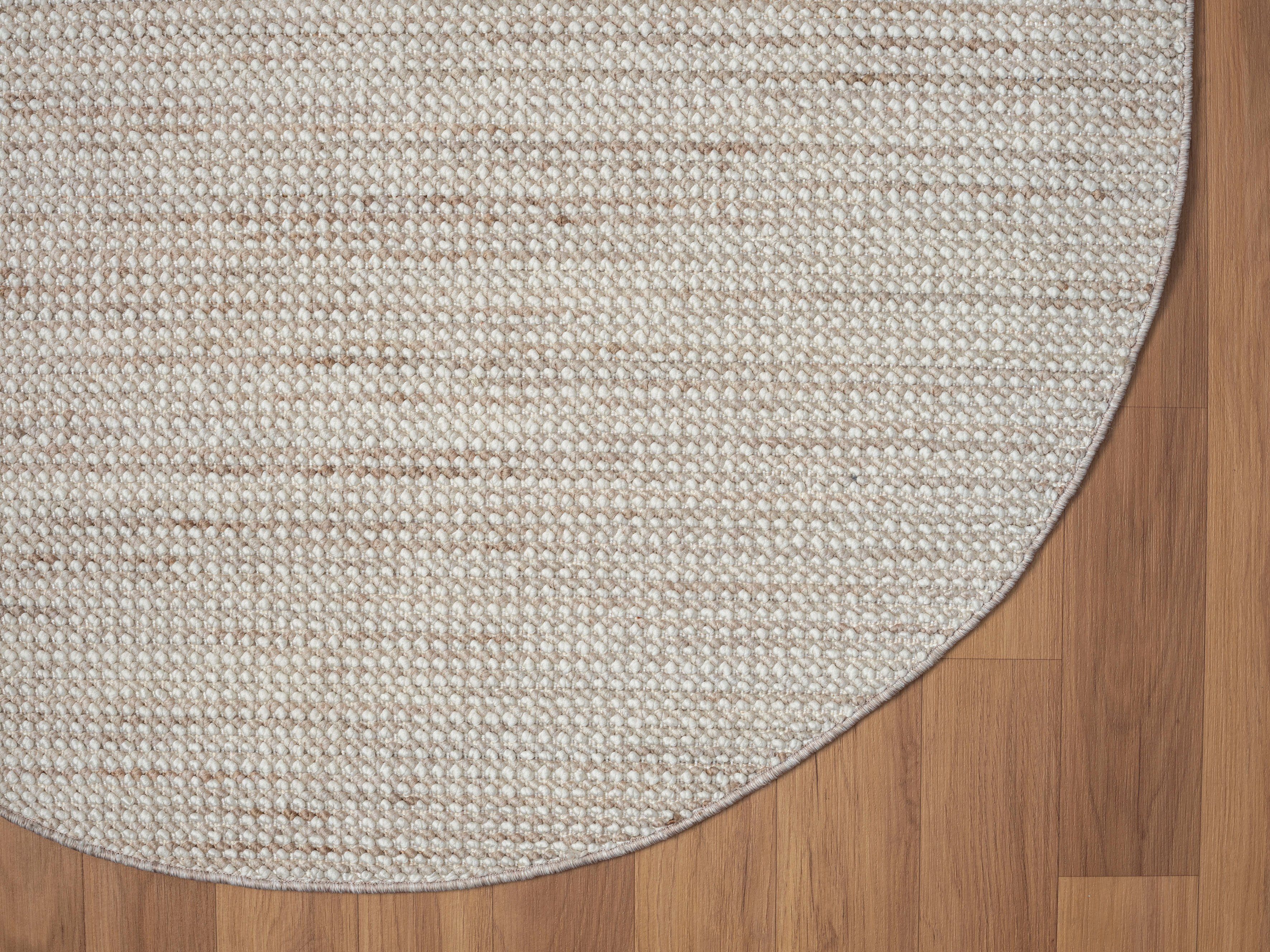 Myflair Möbel & Accessoires Vloerkleed AVA Uni kleuren, gemêleerd, sisal-look, ook verkrijgbaar in rechthoekig