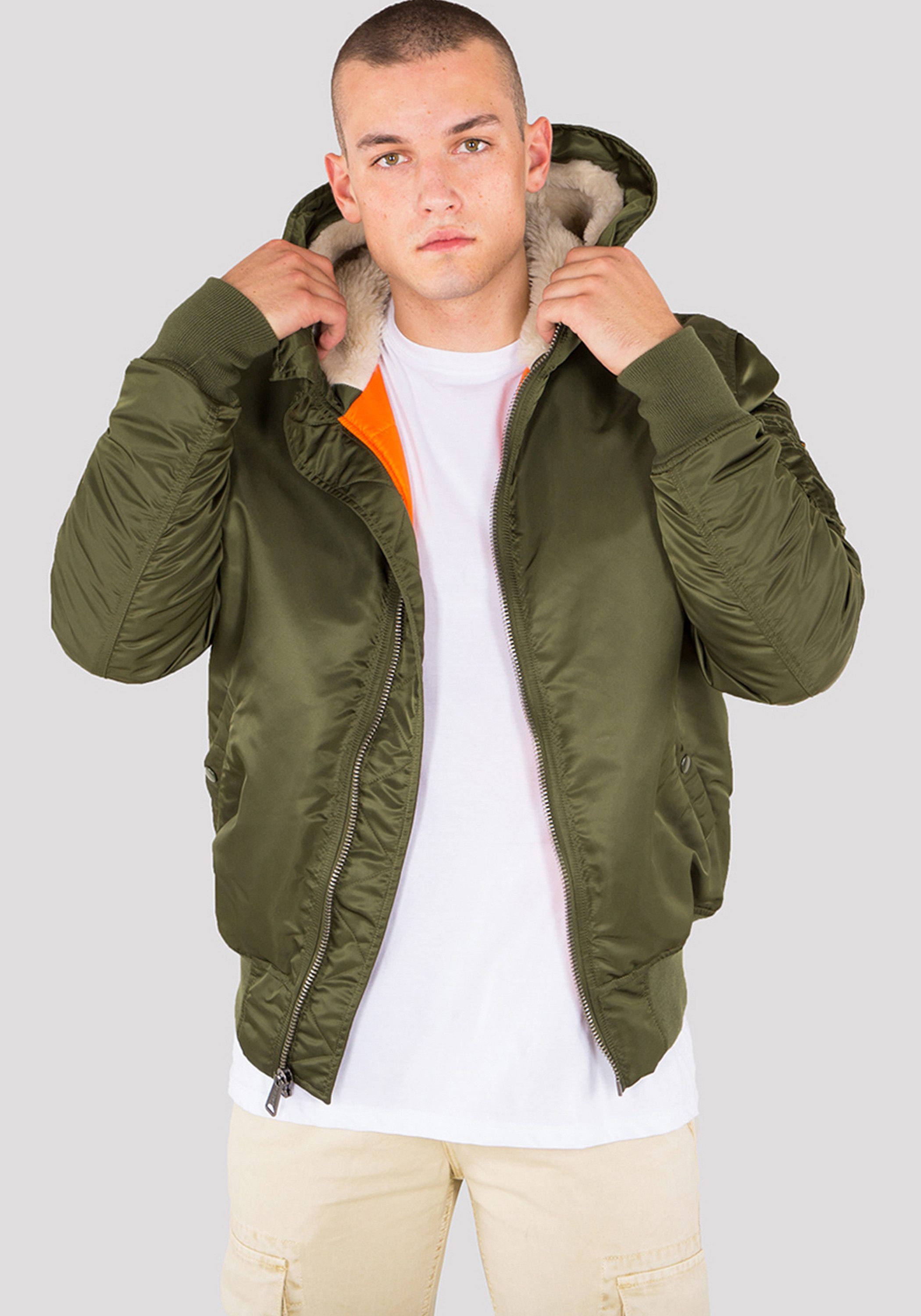 Alpha Industries Bomberjack Alpha Industries Men - Bomber Jackets MA-1 Hooded