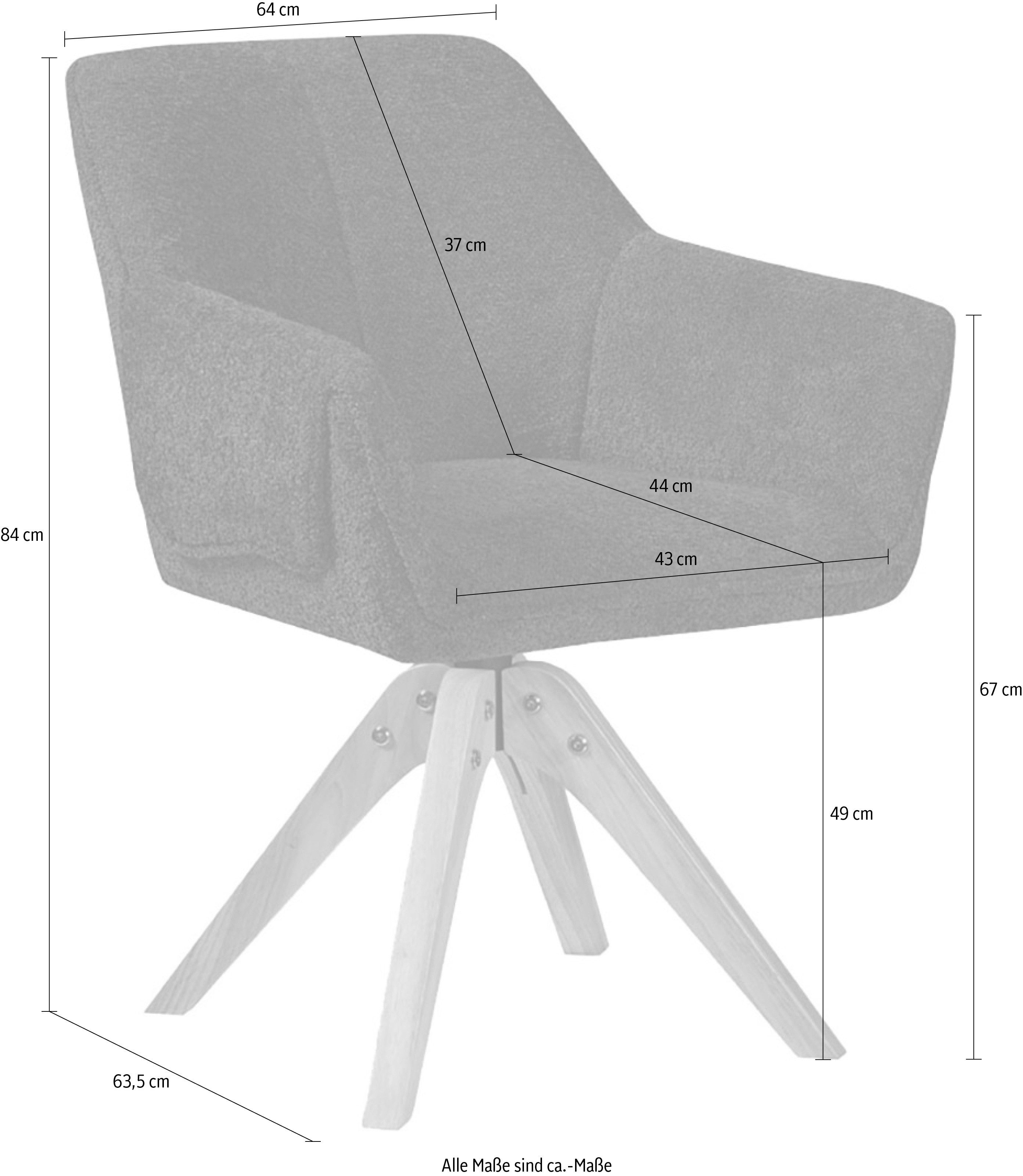 Kayoom Stoel Dian 225, BESTSELLER! comfortabel, mooi gevormd ontwerp (1 stuk)