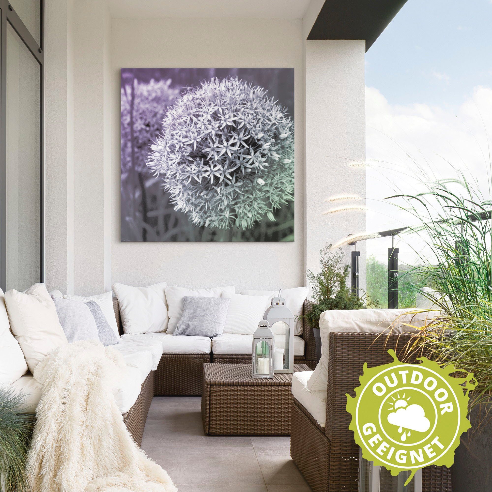 Artland Artprint Paars Sensatie I als artprint van aluminium, artprint voor buiten, artprint op linnen, poster, muursticker