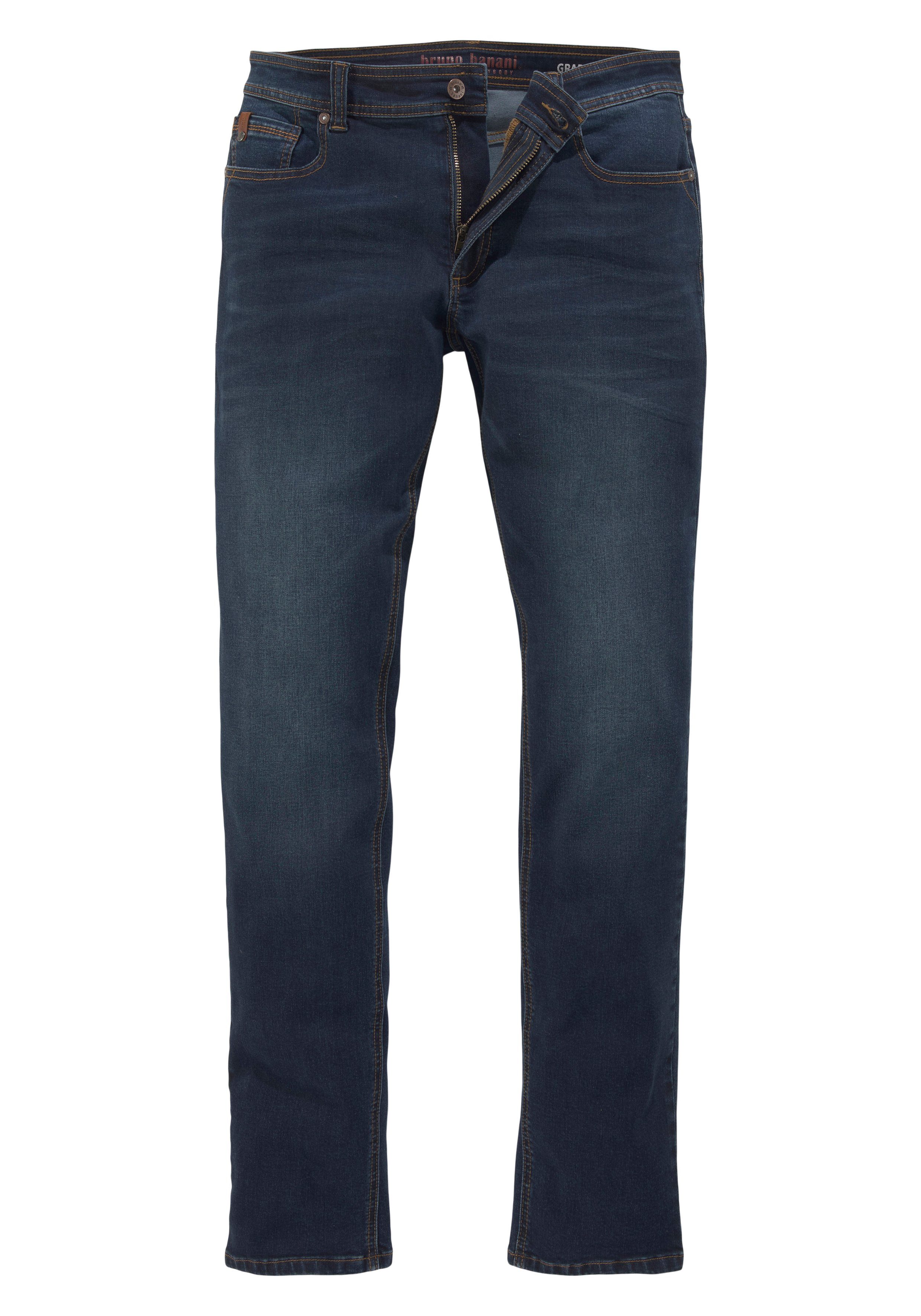 Bruno Banani Slim fit jeans Grady smalle pasvorm, lage taillehoogte, met steekzakken