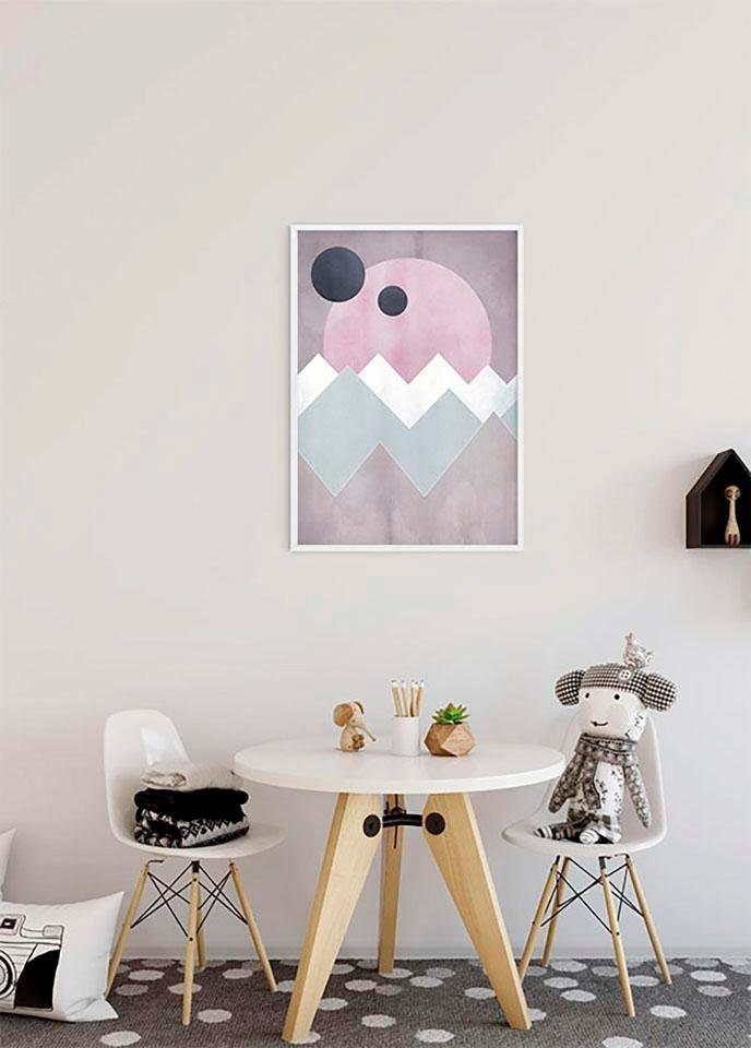 Komar Wanddecoratie Sunrise Gentle Wanddecoratie - zonder lijst (1 stuk)