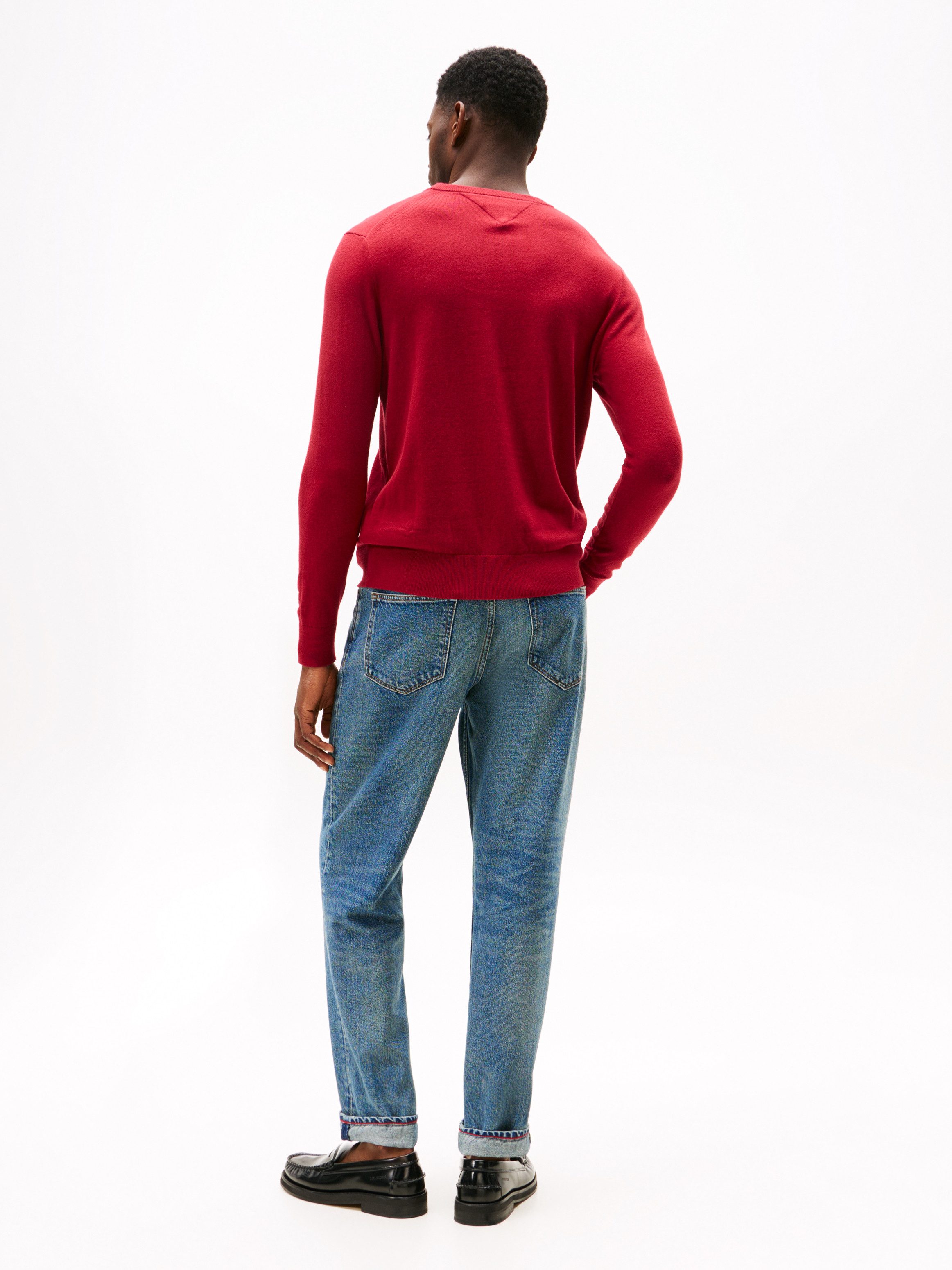 Tommy Hilfiger Trui met ronde hals PIMA ORG CTN CASHMERE CREW NECK