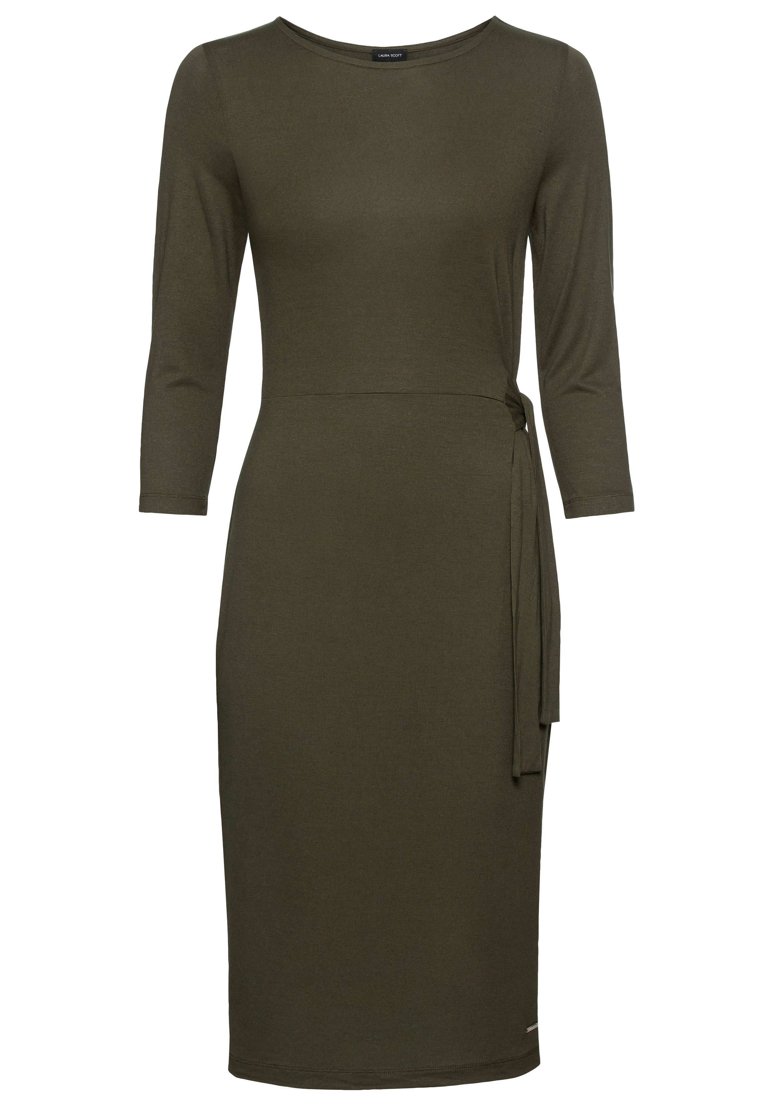 Laura Scott Jerseyjurk met bindceintuur nieuwe collectie