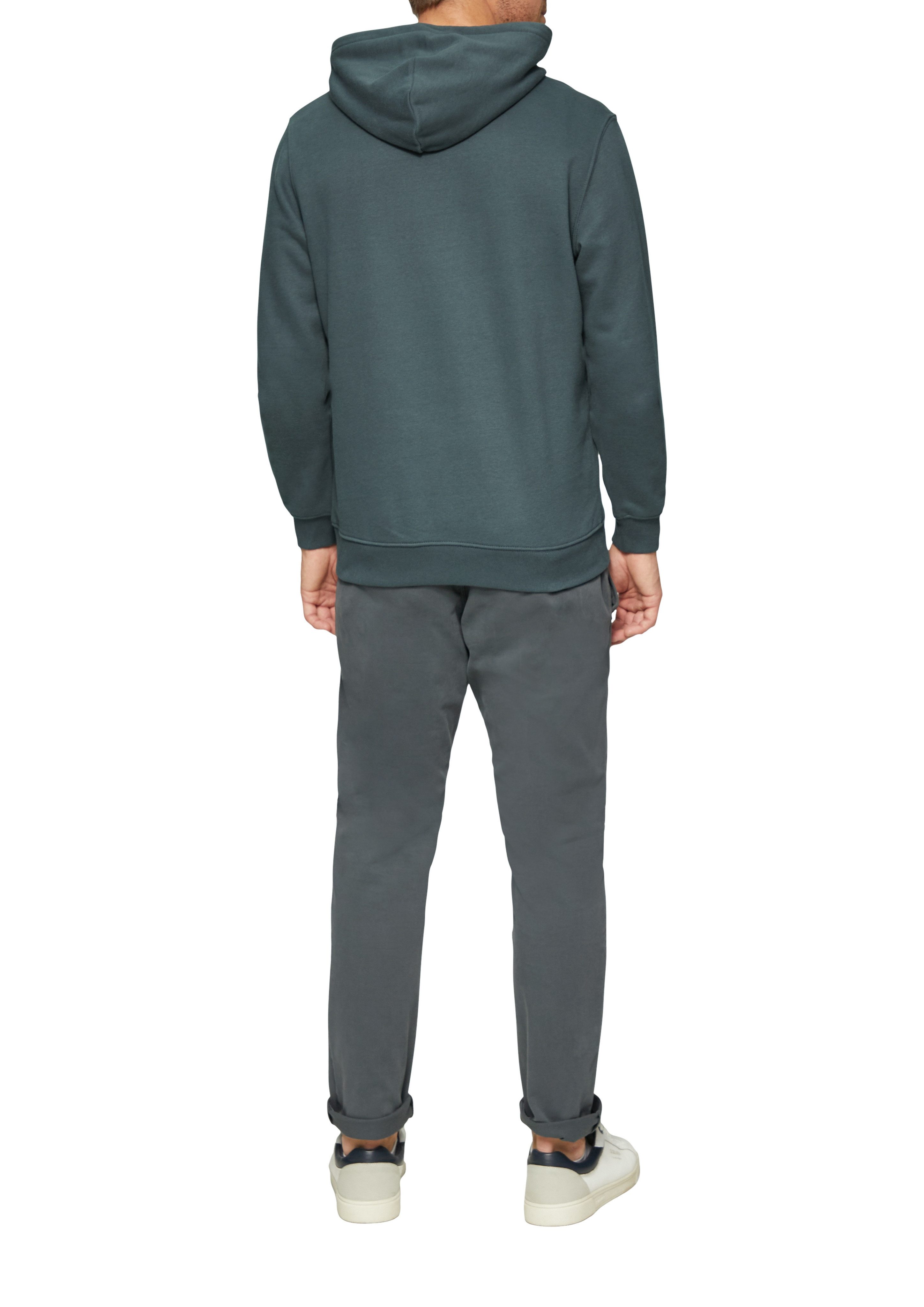 s.Oliver Hoodie met frontprint