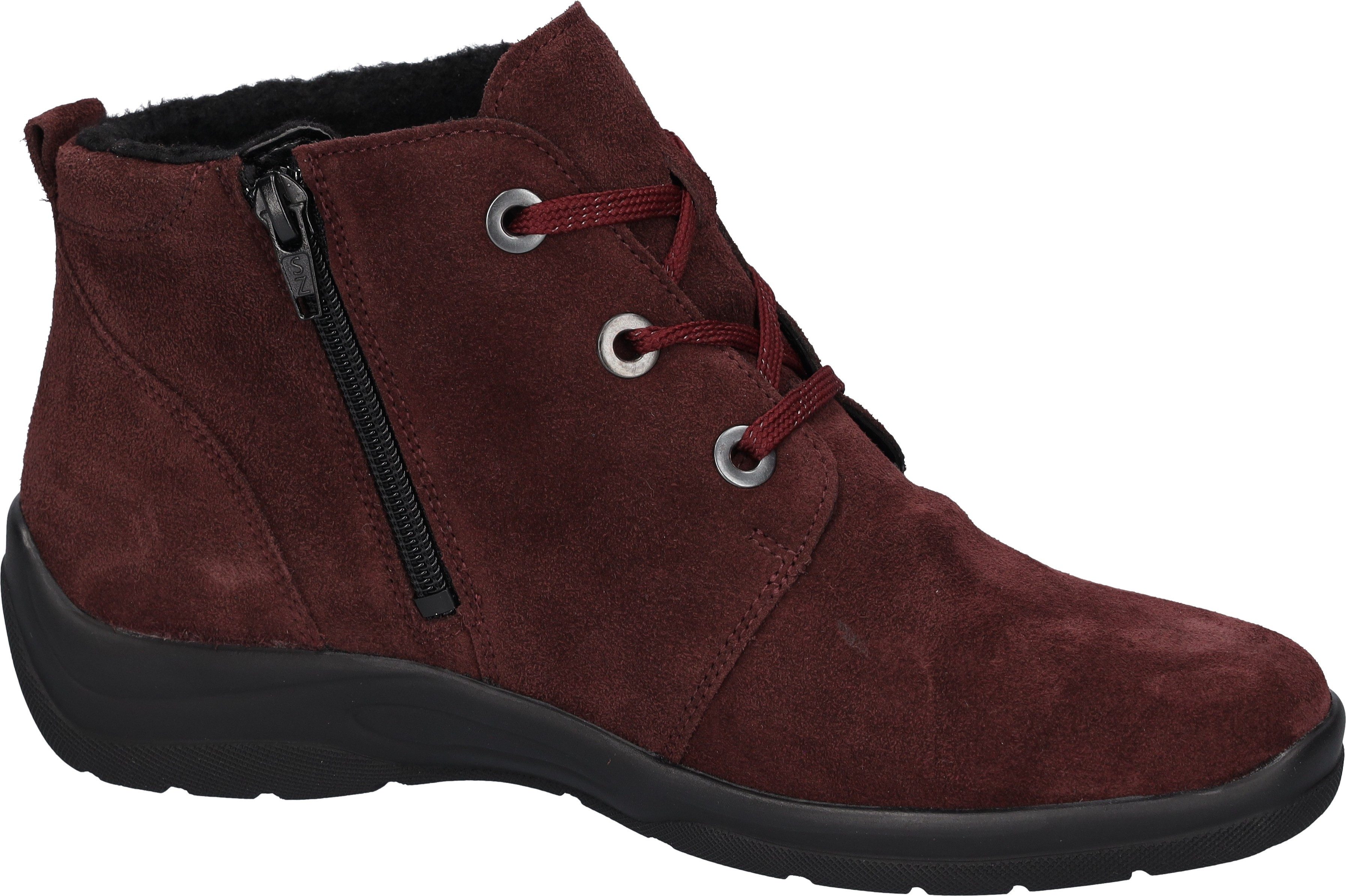 Waldläufer Winterlaarzen HESNA ankle boot, lace-up boots in comfort width h = very wide