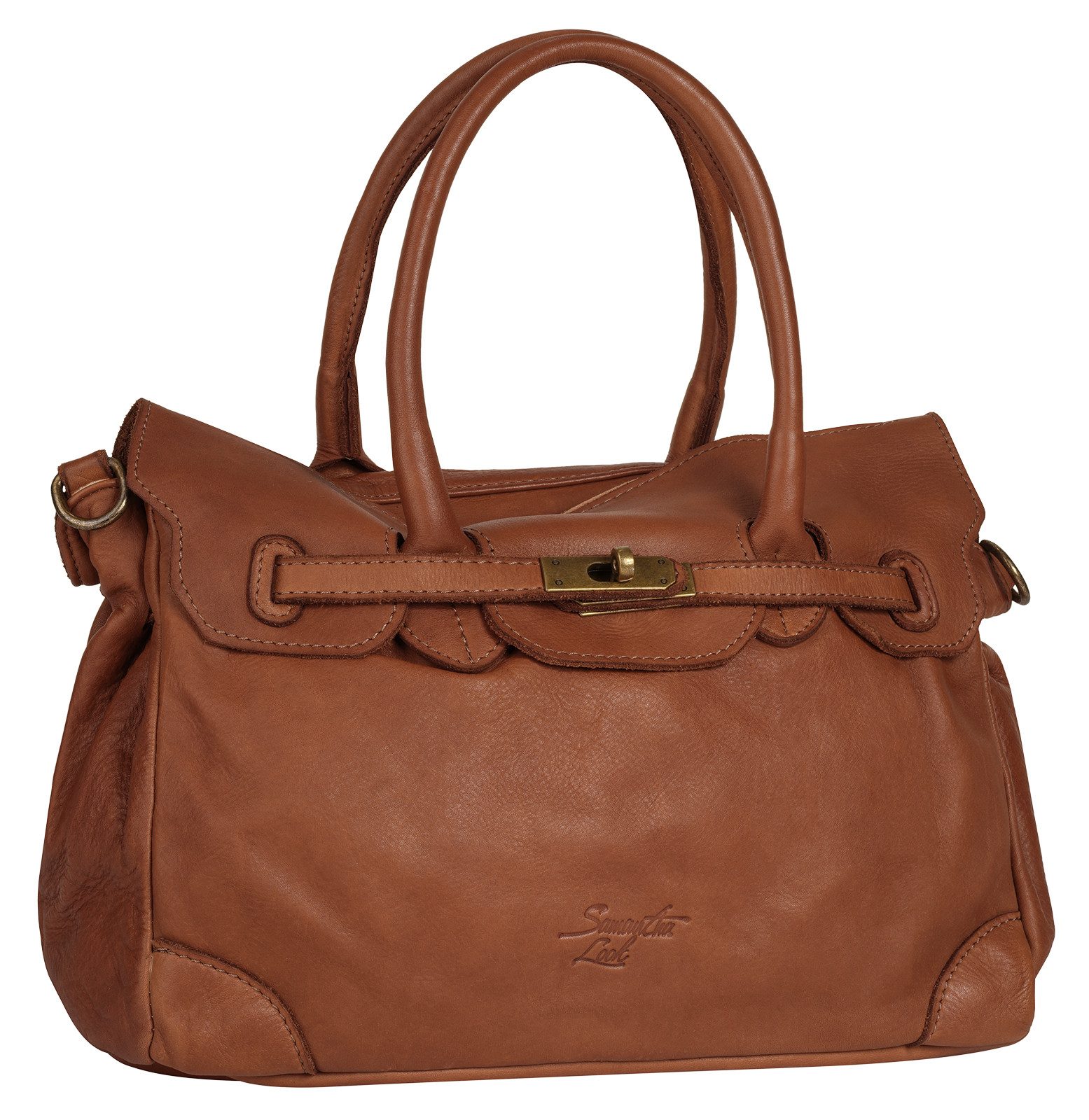 Samantha Look Shopper echt leer, made in italy