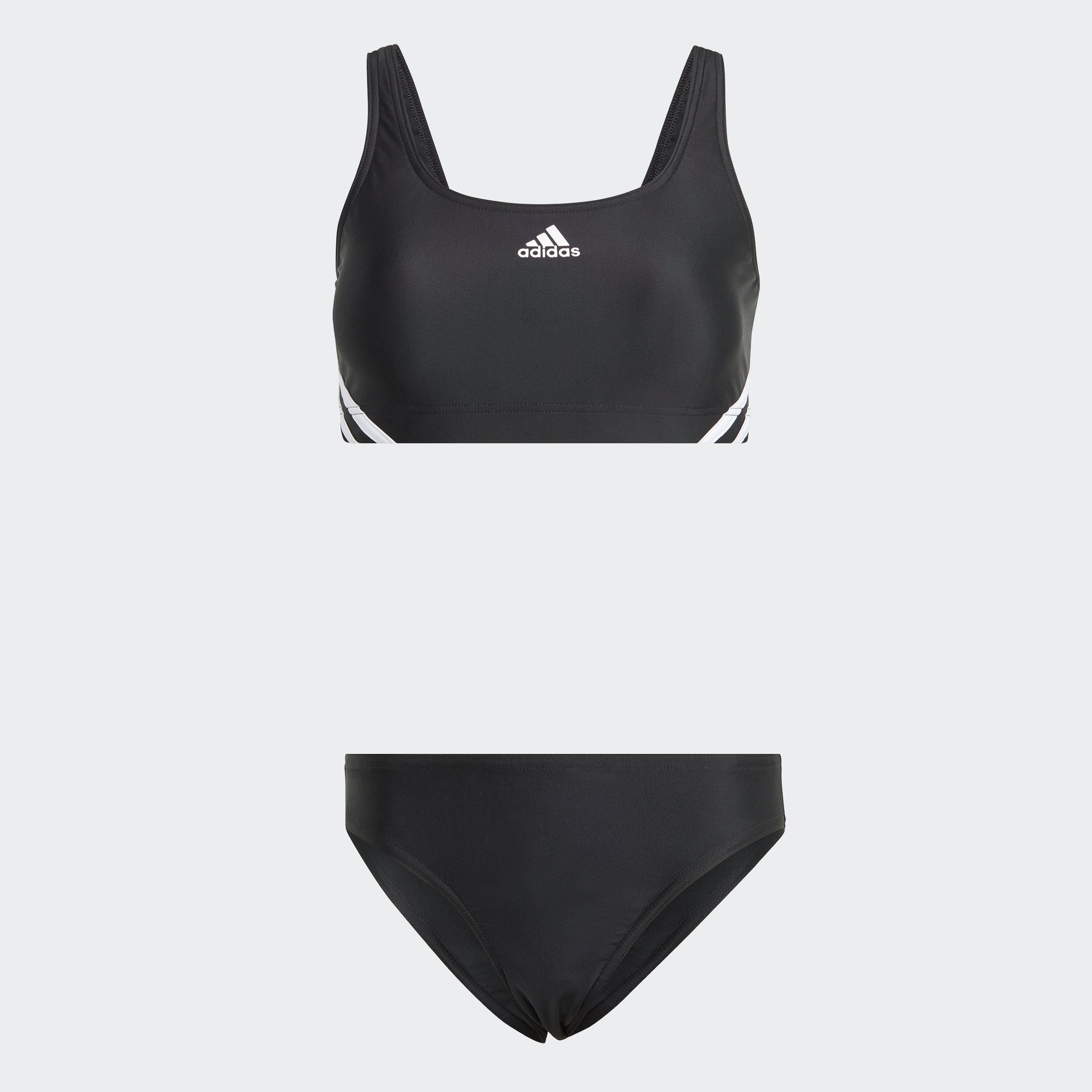 adidas Performance Bustierbikini 3-strepen bikini