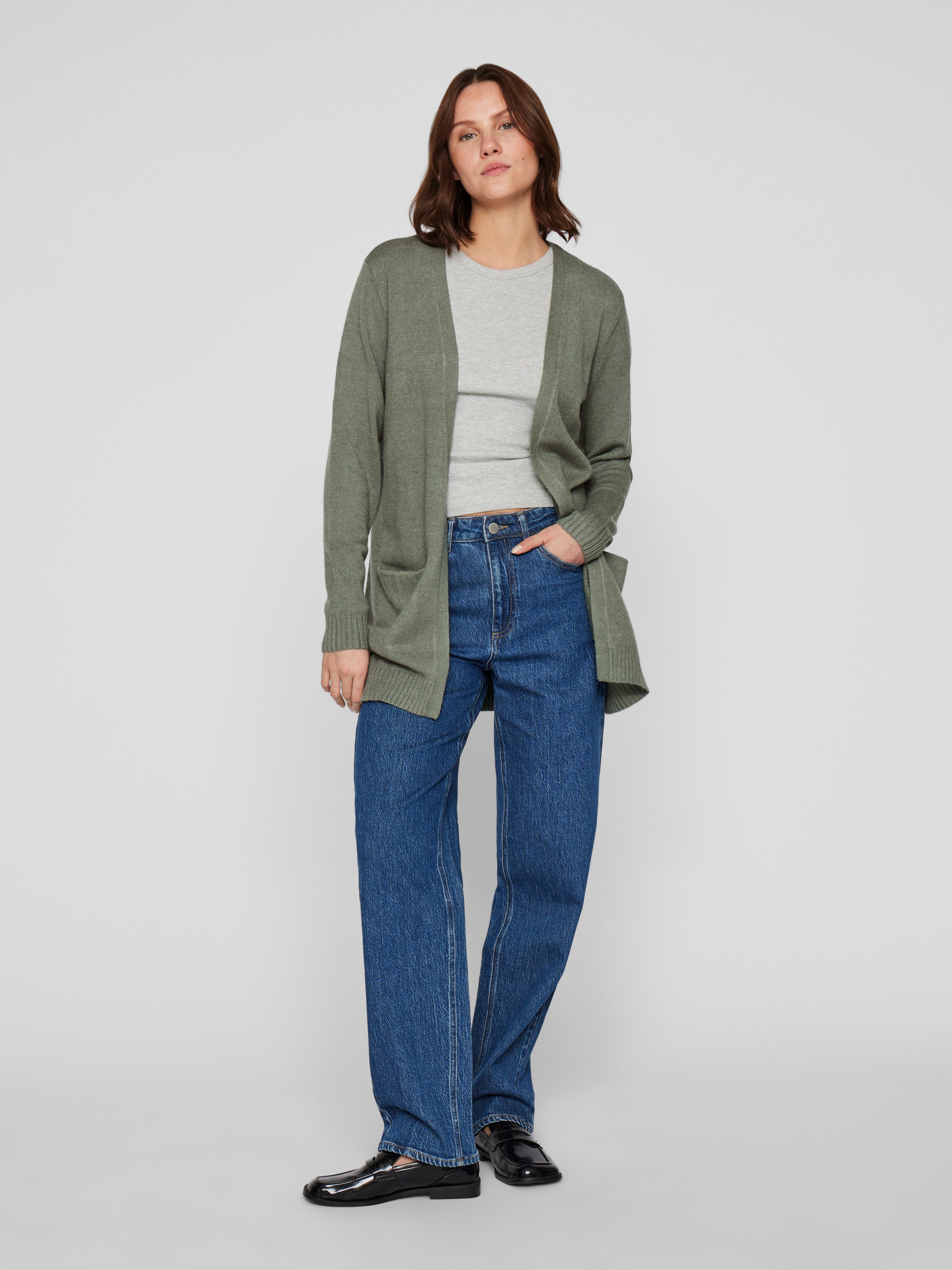 Vila Vest VIRIL OPEN L/S KNIT CARDIGAN - NOOS