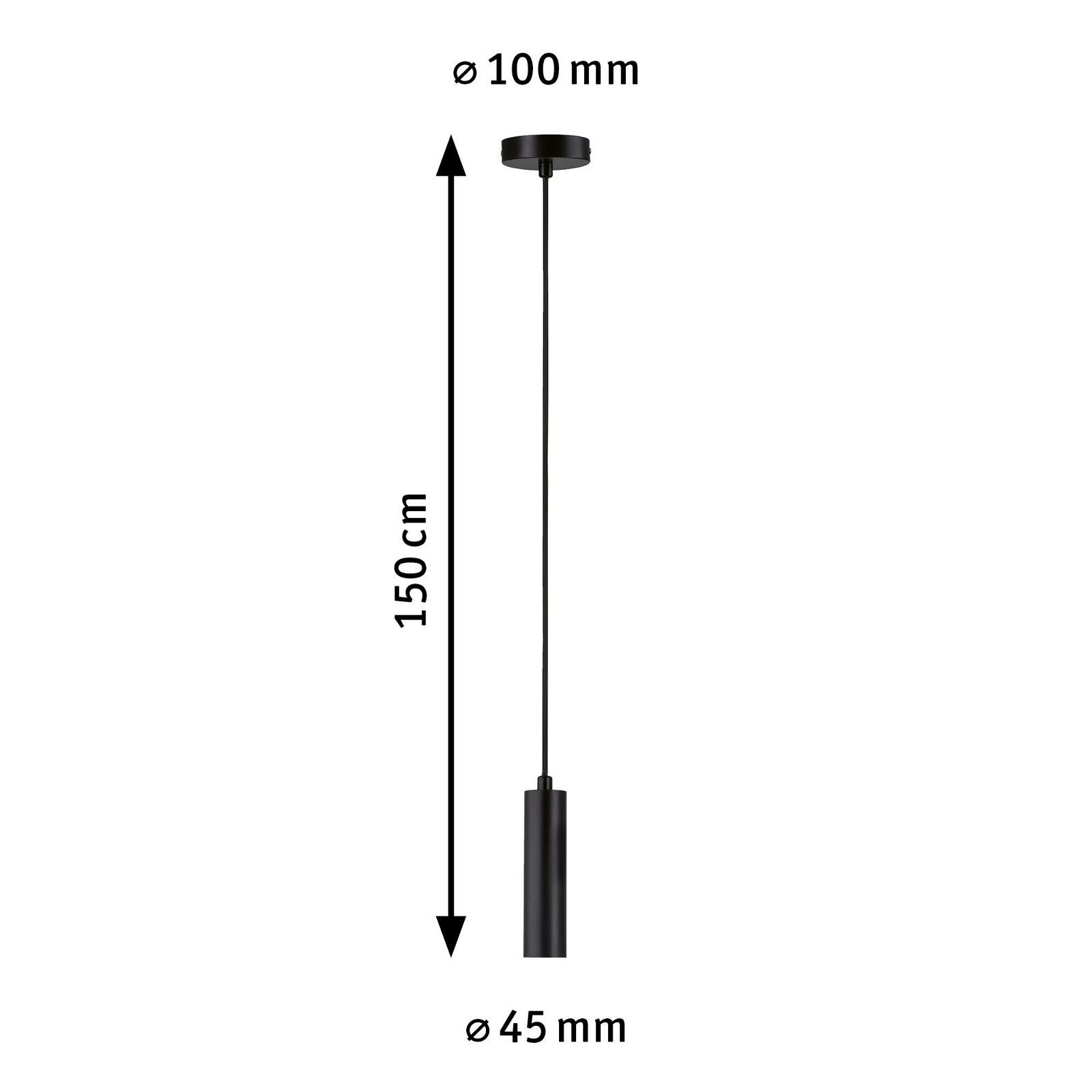 Paulmann Hanglamp Neordic Kine max. 1x60W 230V Metaal (1 stuk)