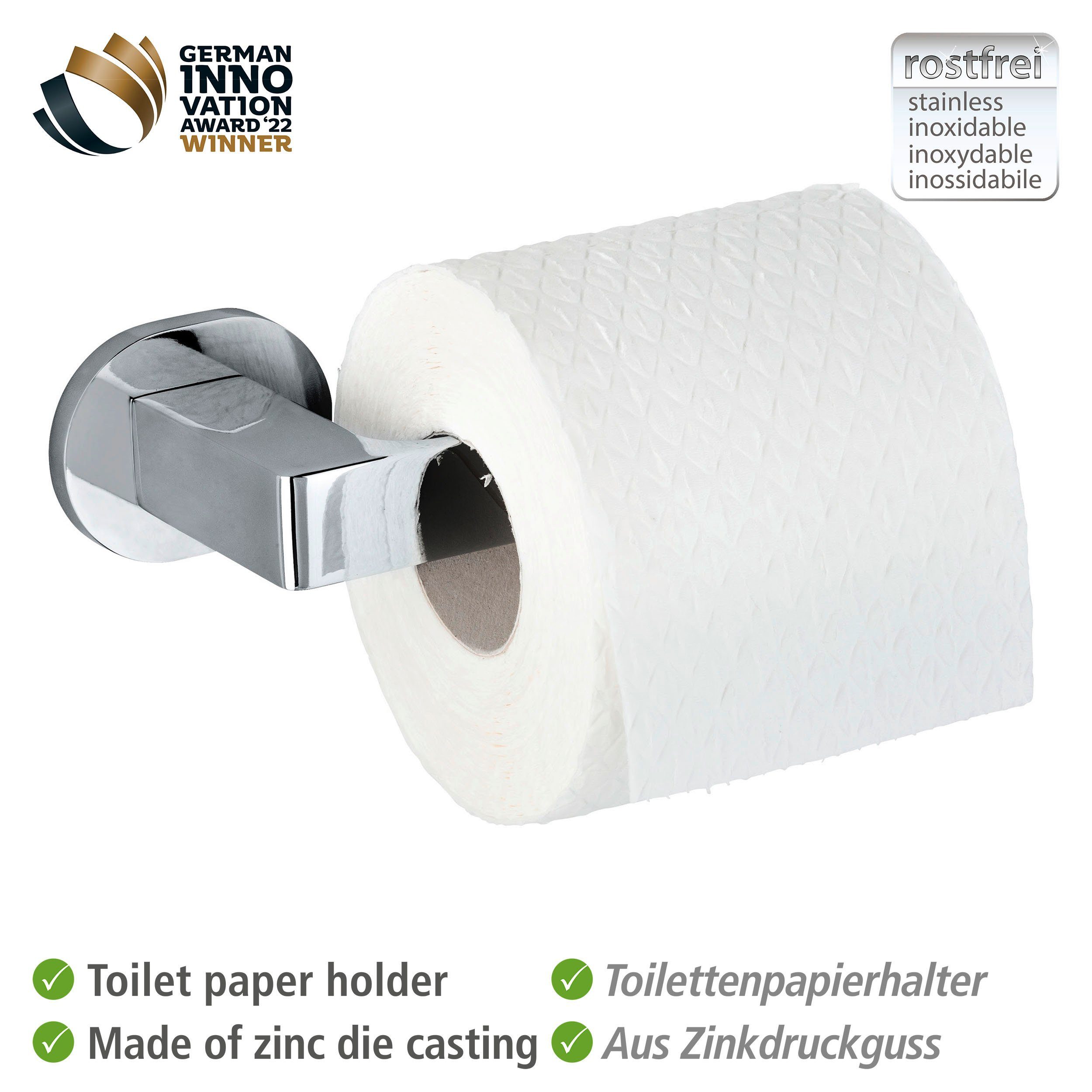 WENKO Toiletrolhouder UV-Loc® Maribor Bevestigen zonder boren