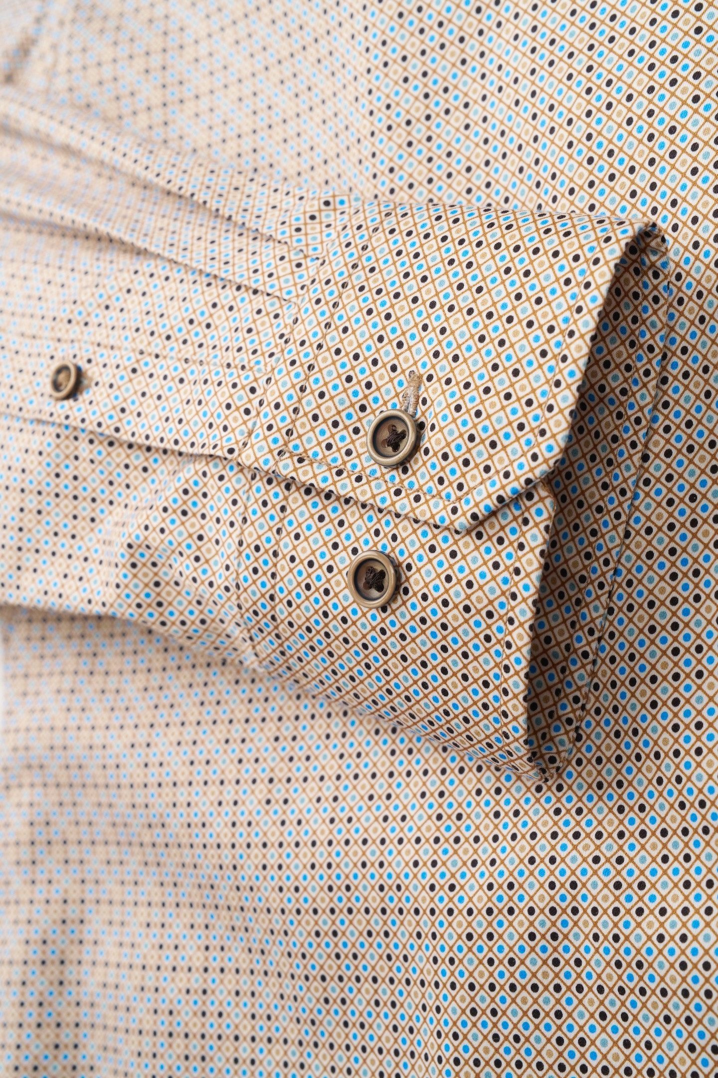 Bugatti Overhemd met lange mouwen met under-button-down
