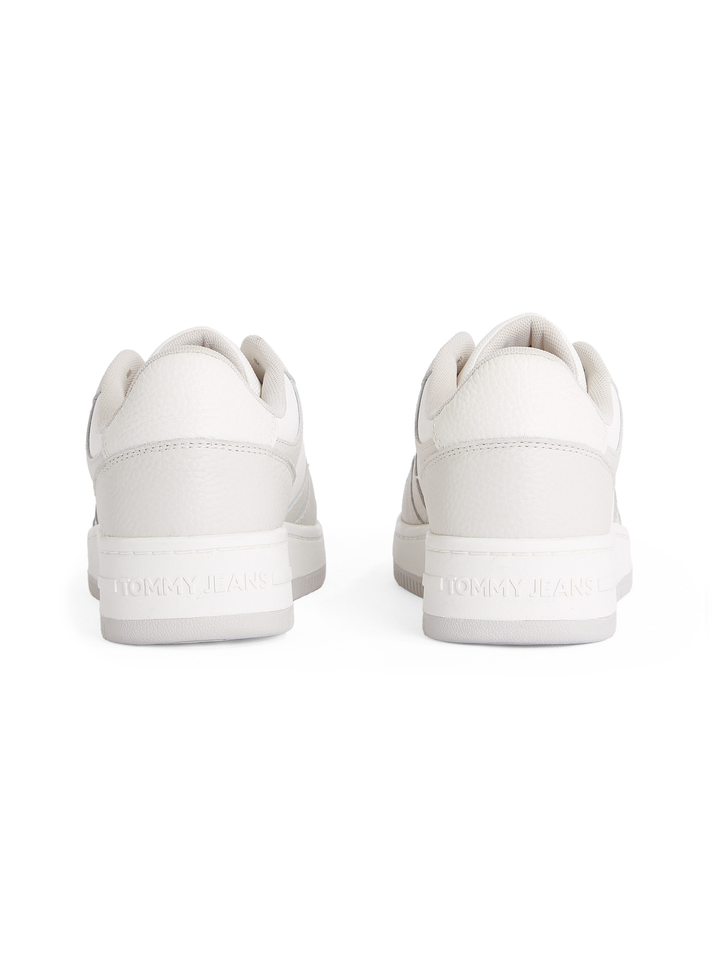 TOMMY JEANS Sneakers TJM RETRO BASKET CUPSOLE TUMBLE , vrijetijdsschoen, halfschoen, veterschoen met gepolsterde schacht
