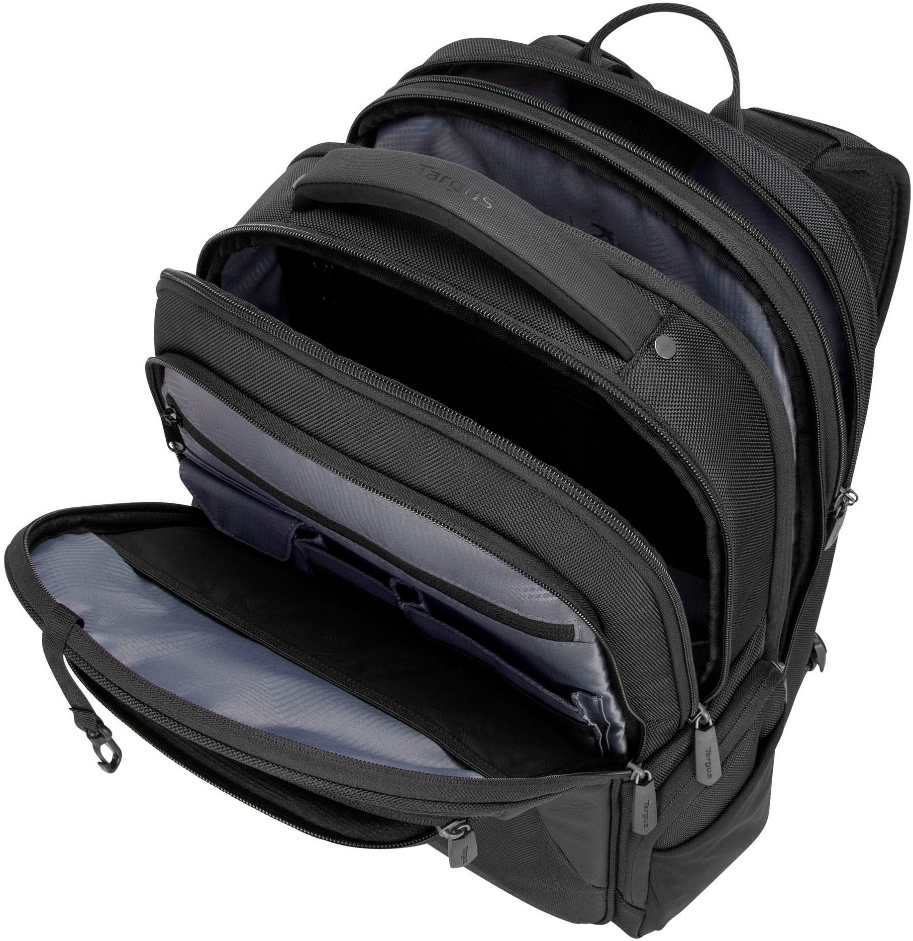 Targus Laptoprugzak Corporate Traveller (15-15.6) Militaire standaard 1680D, SafePort x D3O valbescherming en bescherming opzij