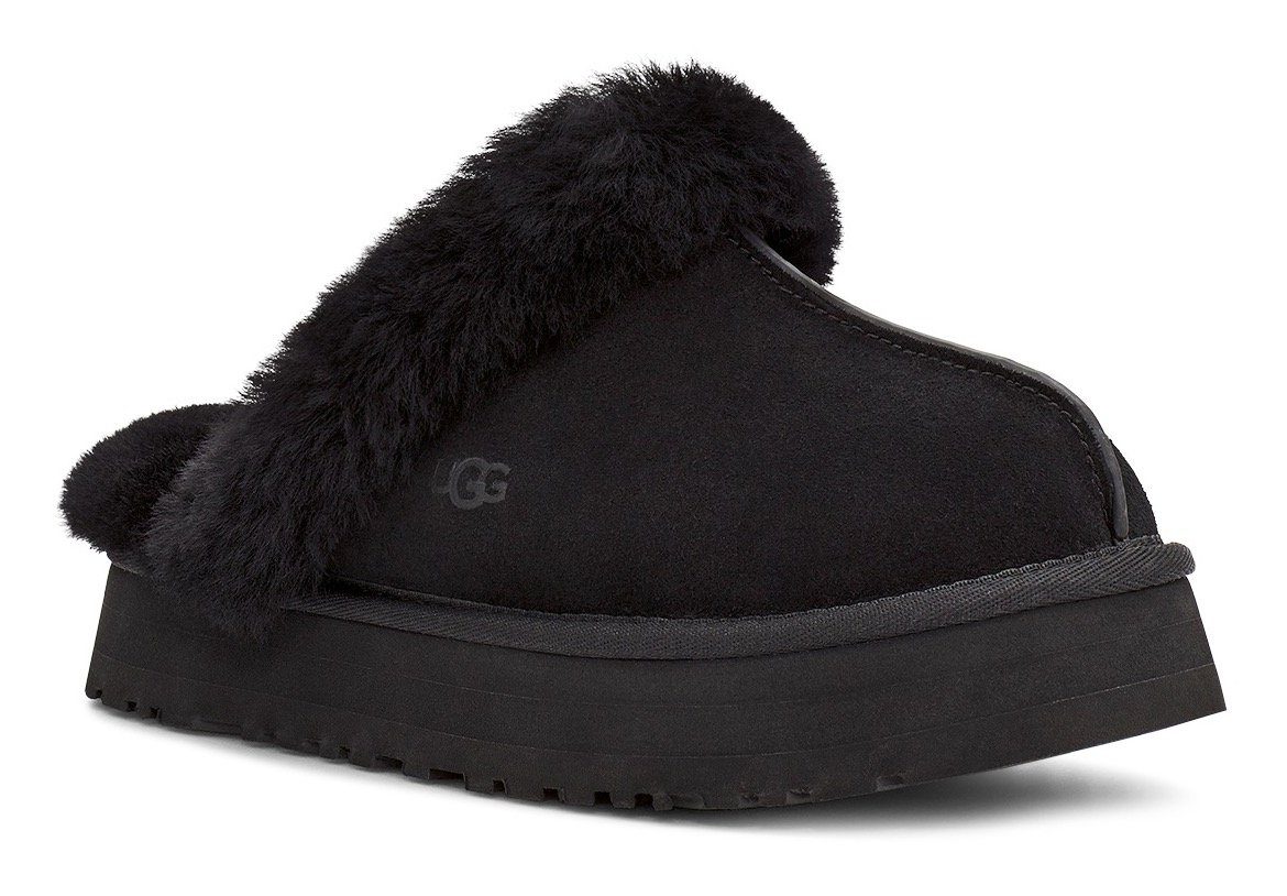 UGG Pantoffels DISQUETTE Pantoffel, pantoffel, klomp, slides met trendy plateau