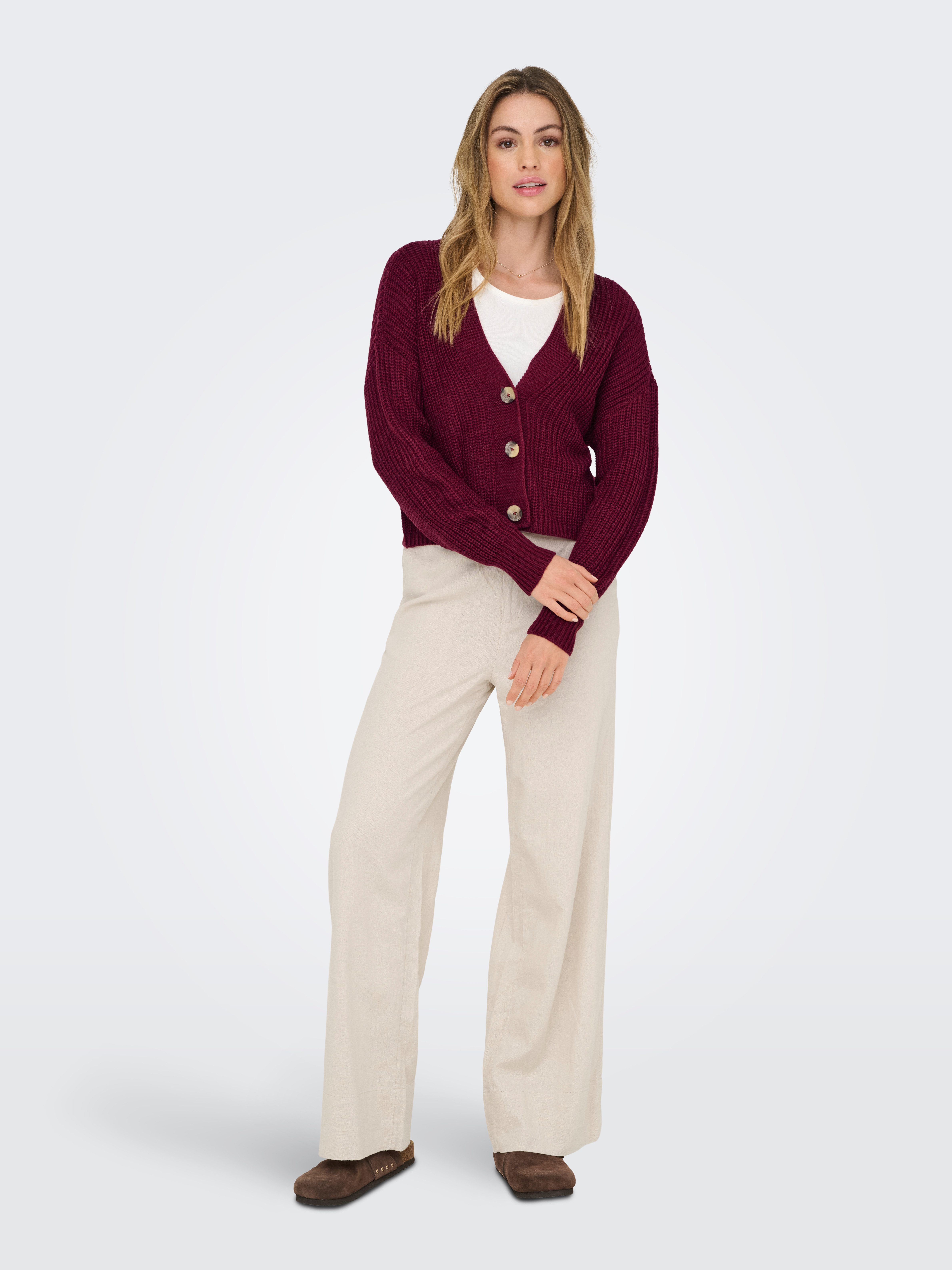 Only Vest ONLCAROL NICE L/S CARDIGAN KNT NOOS