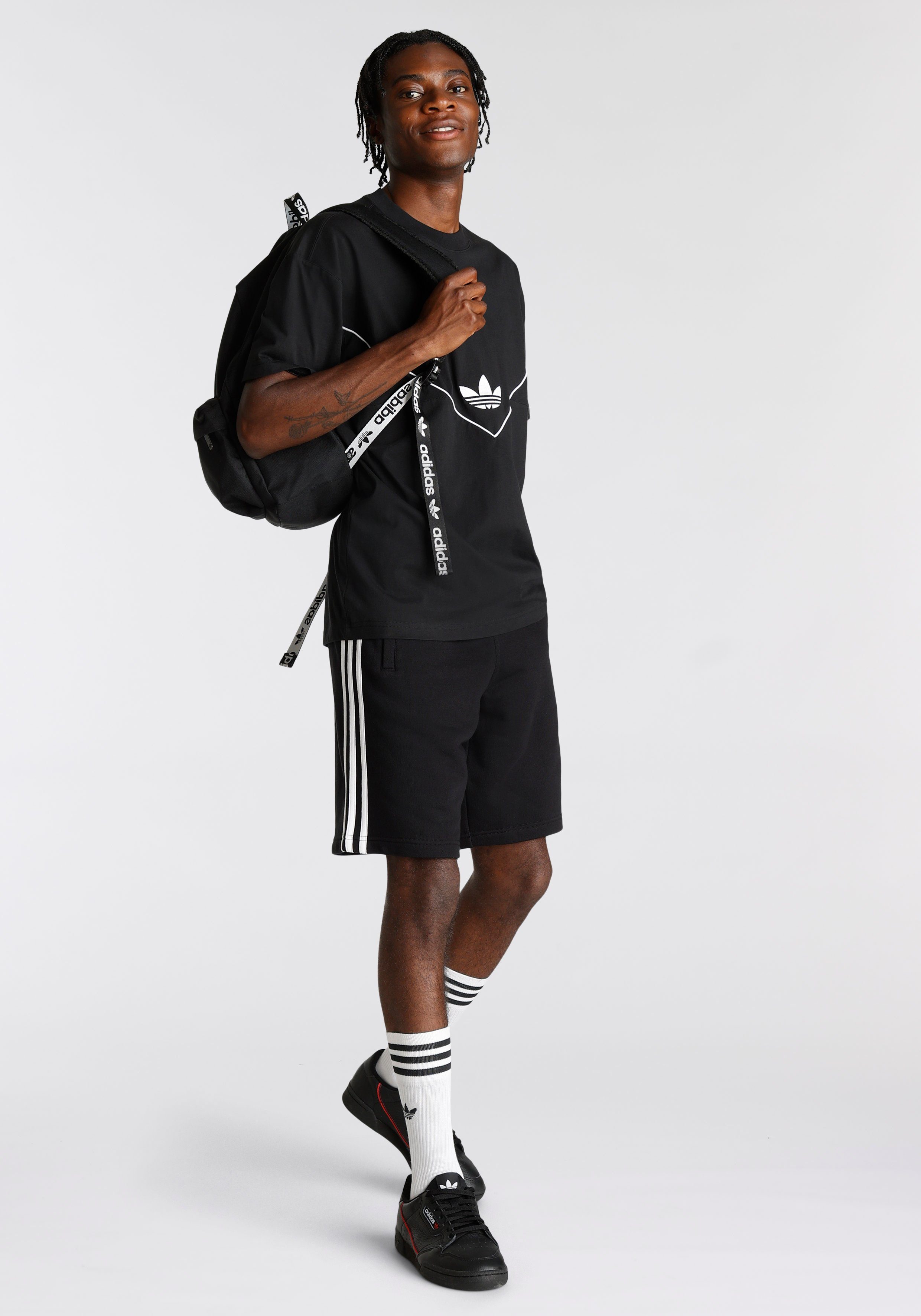 adidas Originals Short ADICOLOR CLASSICS 3-STRIPES SWEAT (1-delig)