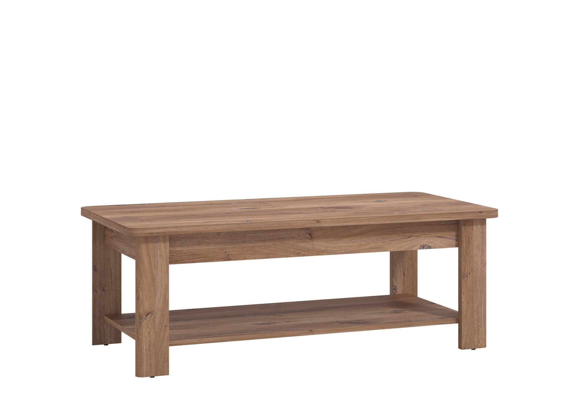 Home affaire Salontafel Jersey salontafel, 124 cm, in trendy kleuren, modern Elegante salontafel, tijdloos ontwerp, met een onderplank