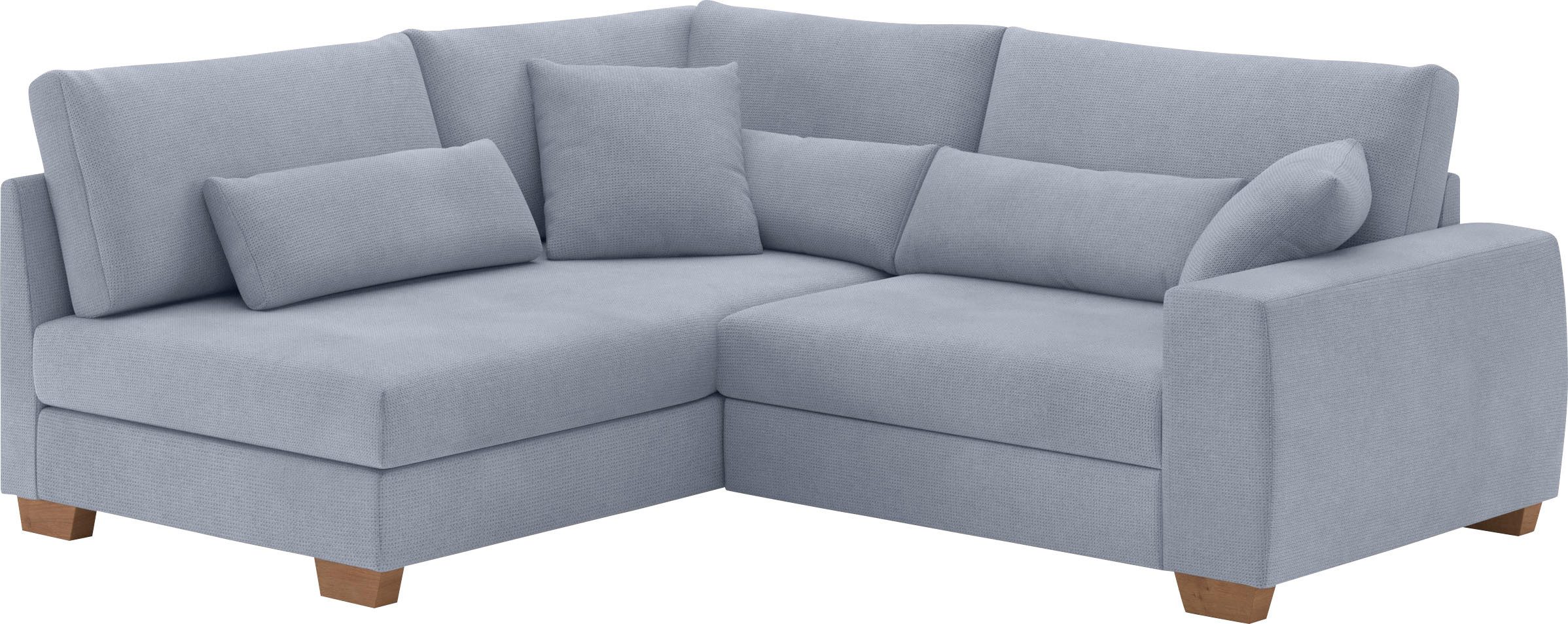 Mr. Couch Hoekbank Helena L-vorm Met pocketvering, optioneel met slaapfunctie en pocketvering