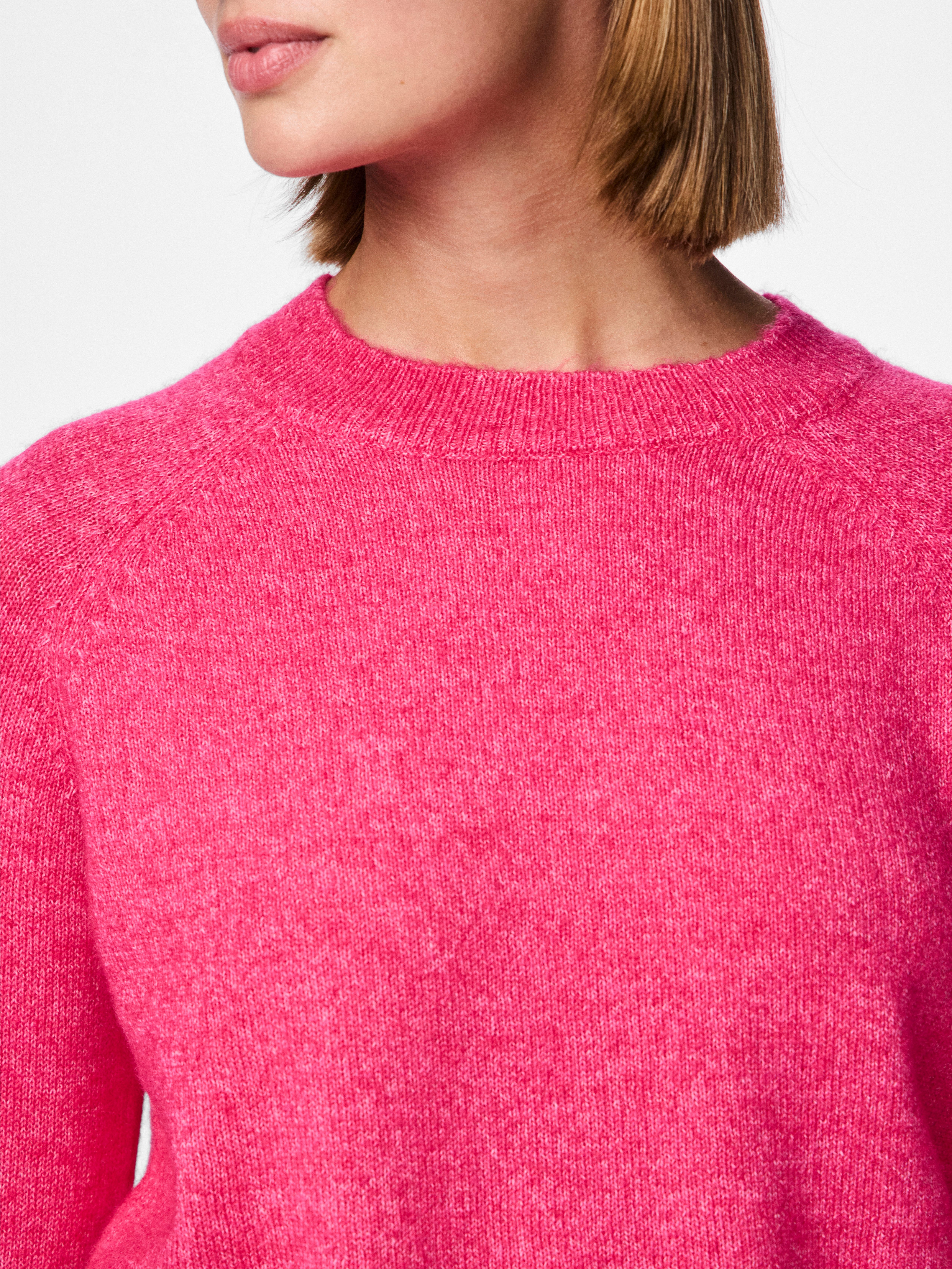 pieces Gebreide trui PCJULIANA LS O-NECK KNIT NOOS BC