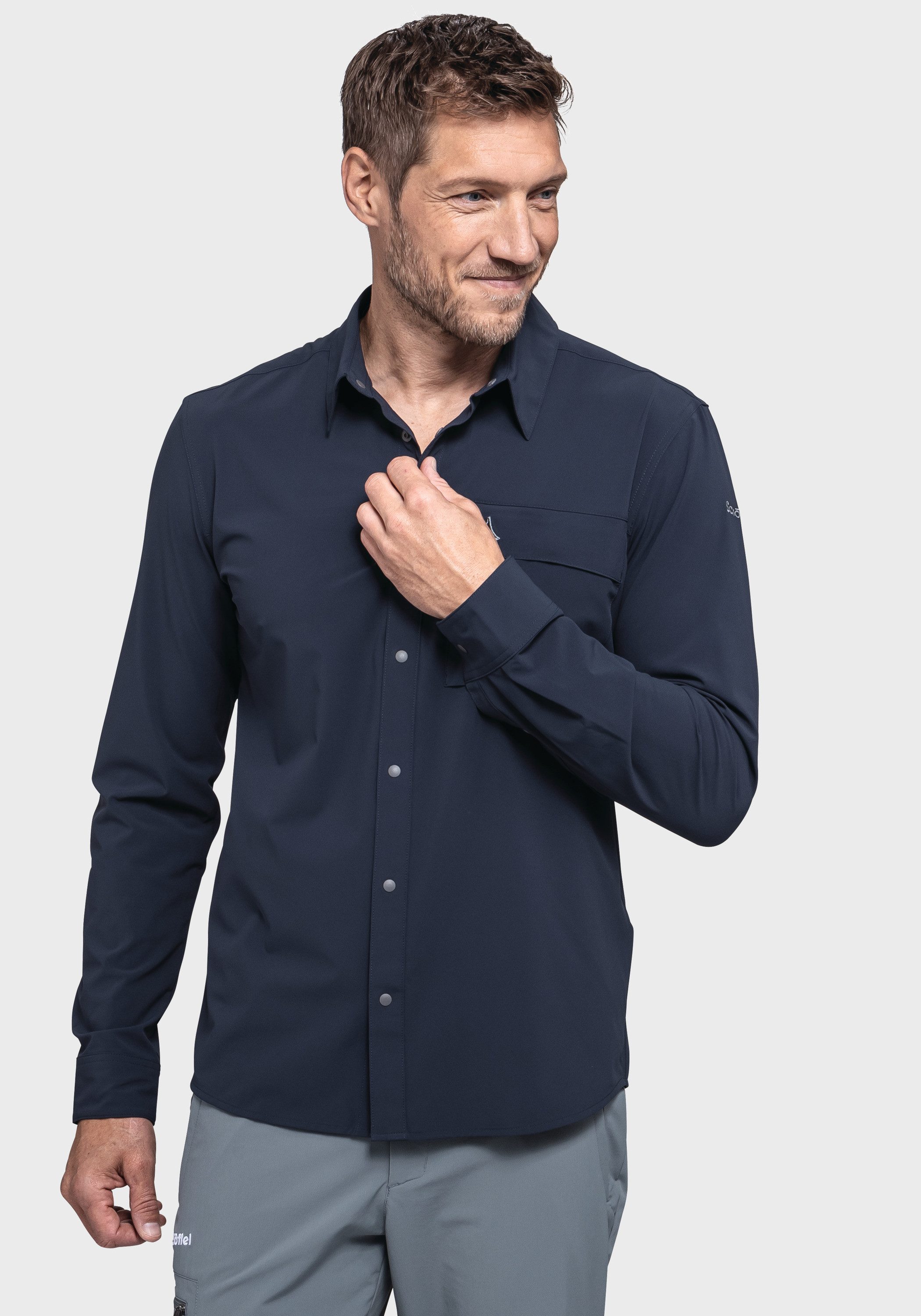 Schöffel Outdooroverhemd Hiking Shirt Style Dunajec MNS