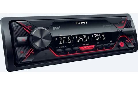 Autoradio enkel DIN Sony DSXA310KIT Aansluiting voor stuurbediening