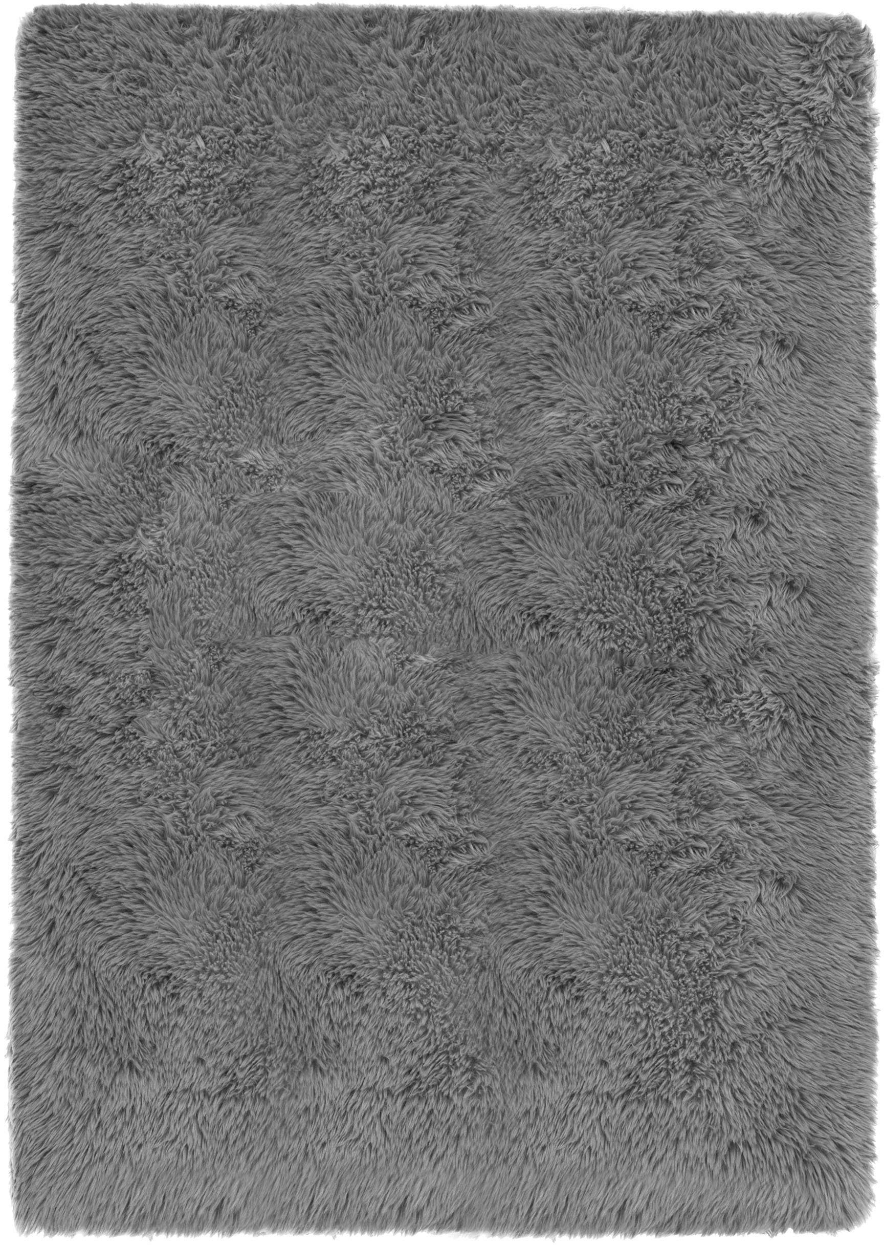 my home Hoogpolig vloerkleed Silky, bijzonder zacht en knuffelig, zeer dichte kwaliteit
