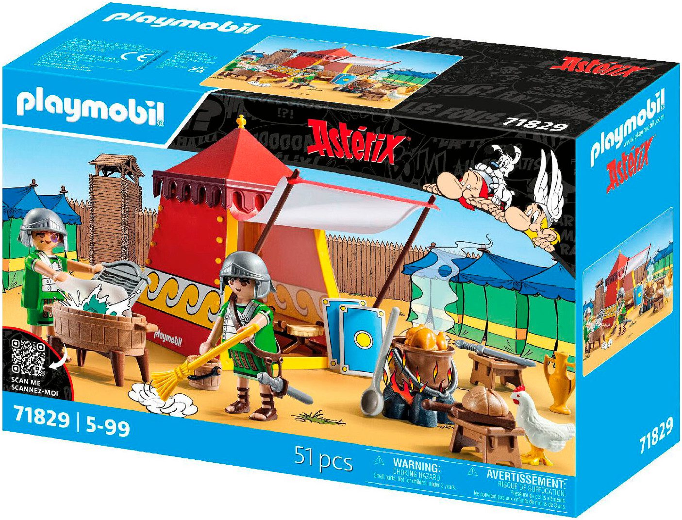 Playmobil® Constructie-speelset Asterix: Legionärszelt (71829), Playmobil Asterix (51-delig)
