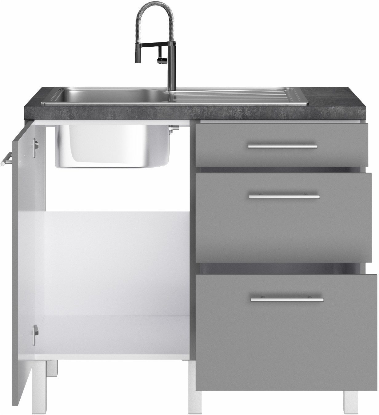 OPTIFIT Pantry keuken Lilly Breedte 100 cm