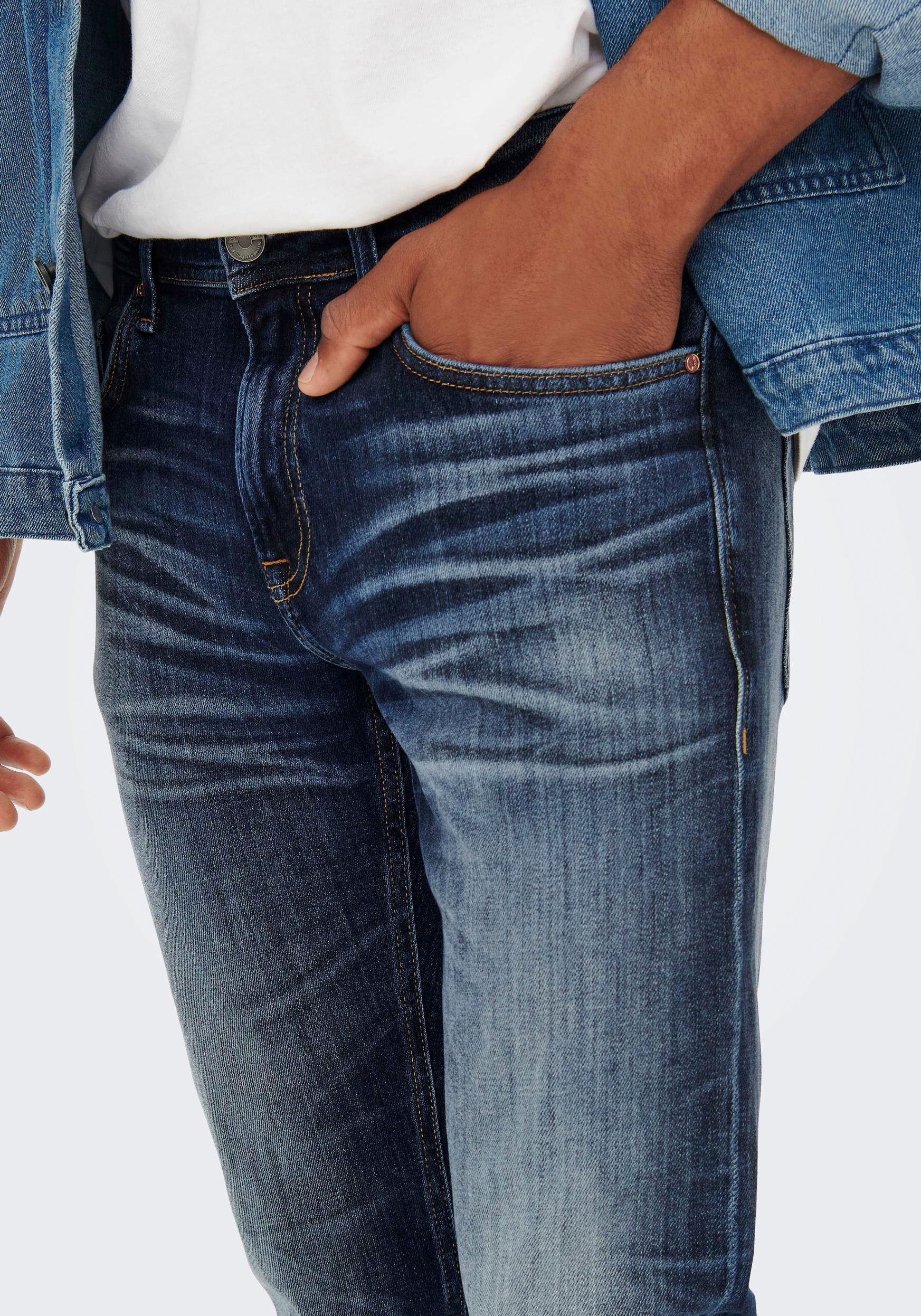 ONLY & SONS Straight jeans ONSWEFT REGULAR WB 0021 TAI DNM NOOS