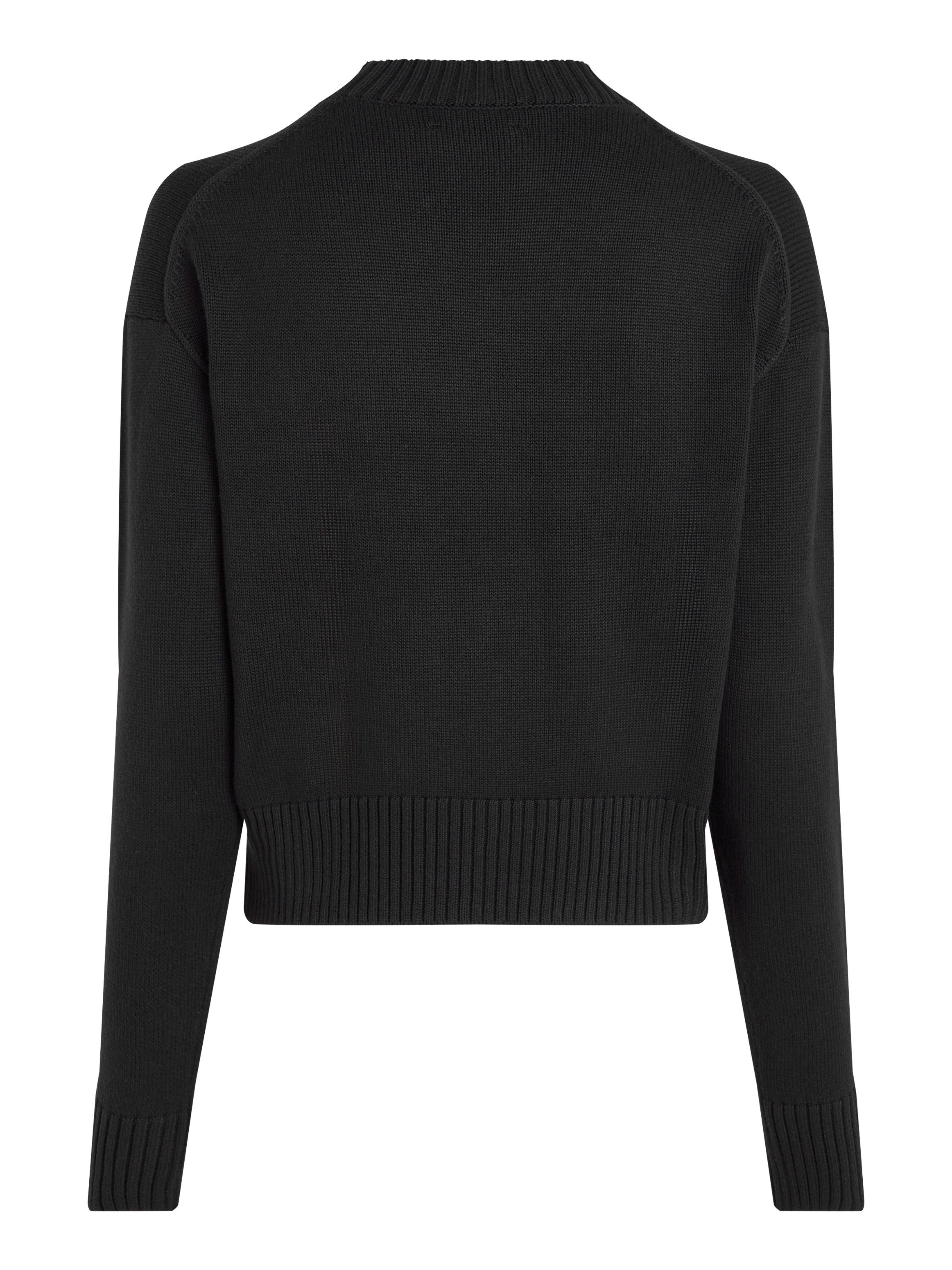 Calvin Klein Gebreide trui CK EMBRO BADGE SWEATER