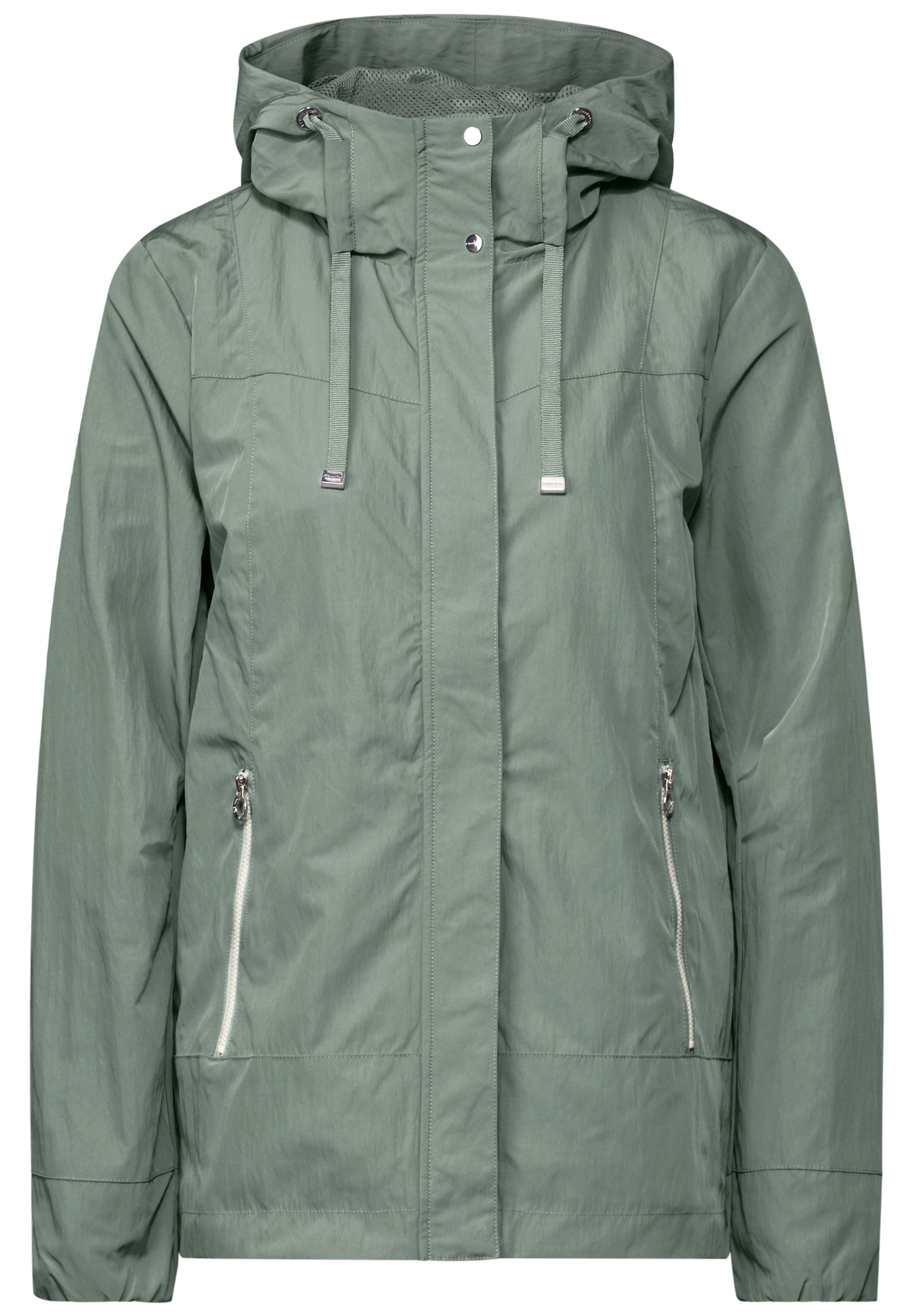 STREET ONE Windbreaker met geborduurd logo