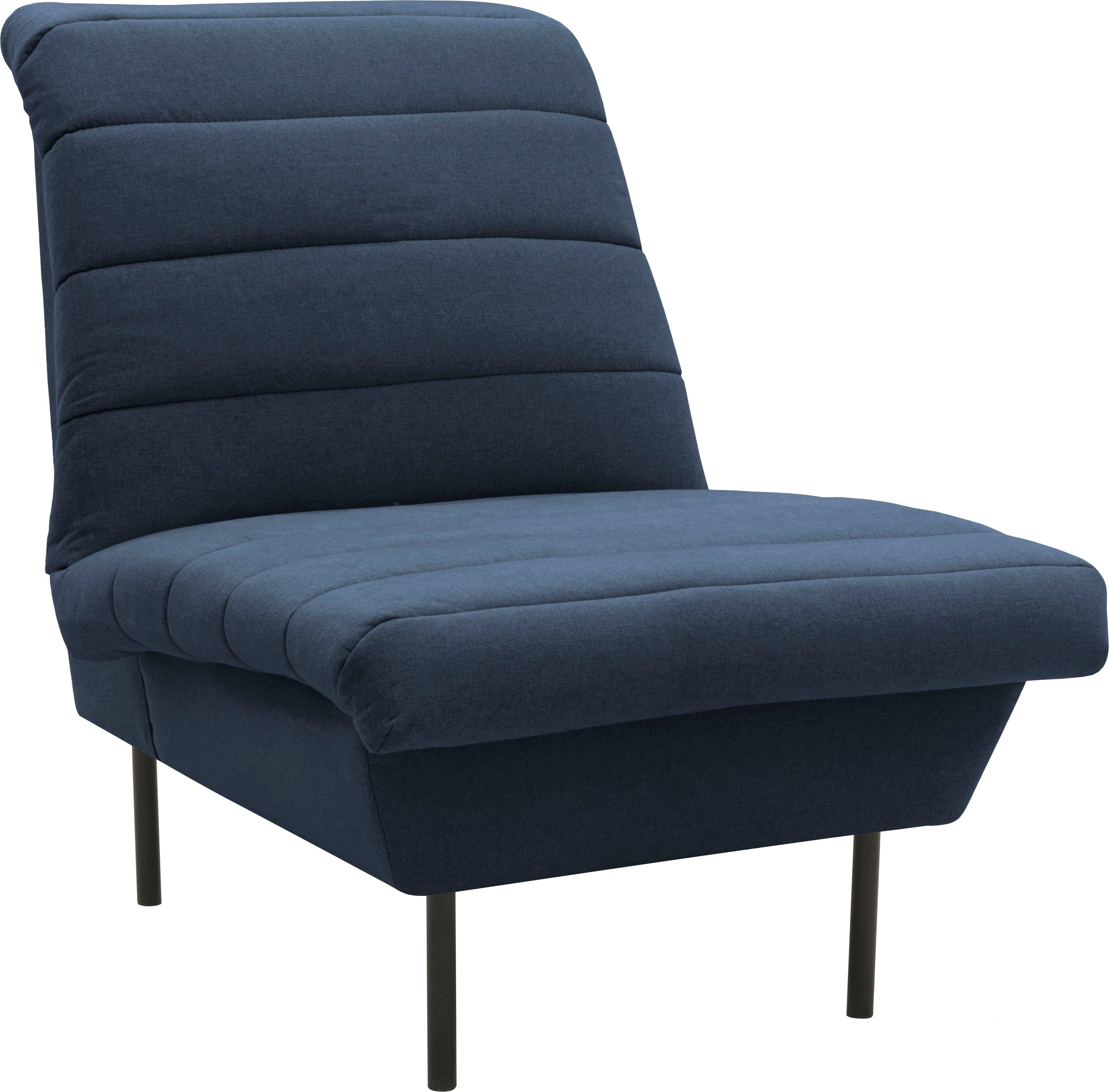 LOOKS BY WOLFGANG JOOP Fauteuil LOOKS IX Breedtestiksels, zonder armleuningen