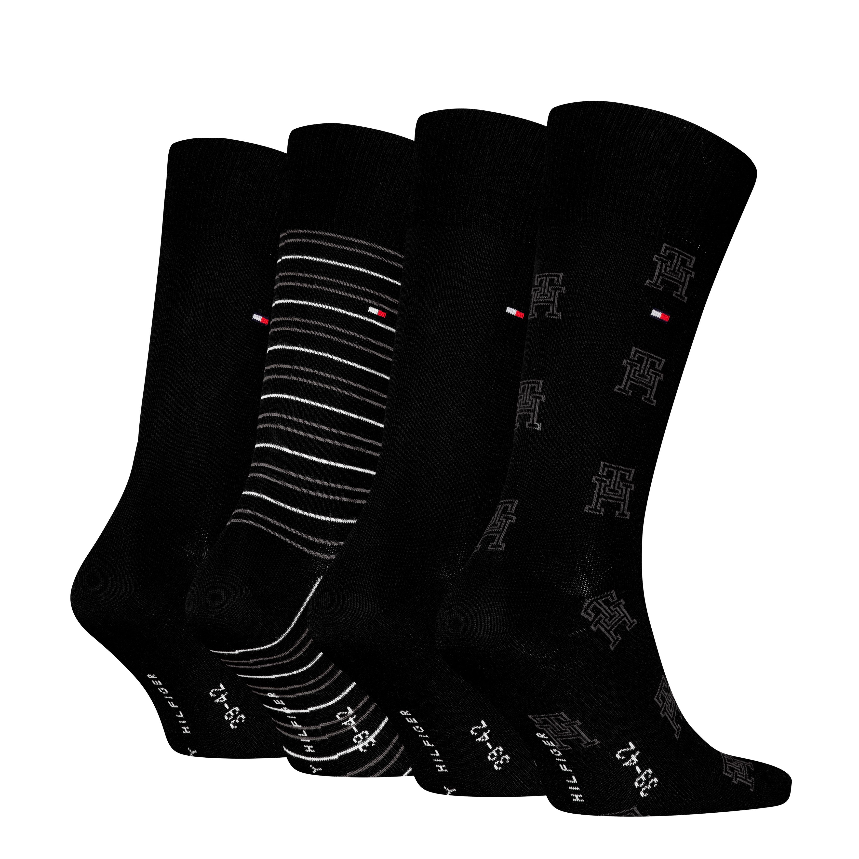 Tommy Hilfiger Sokken TH MEN SOCK 4P GIFTBOX met meerdere varianten in de verpakking (4 paar)