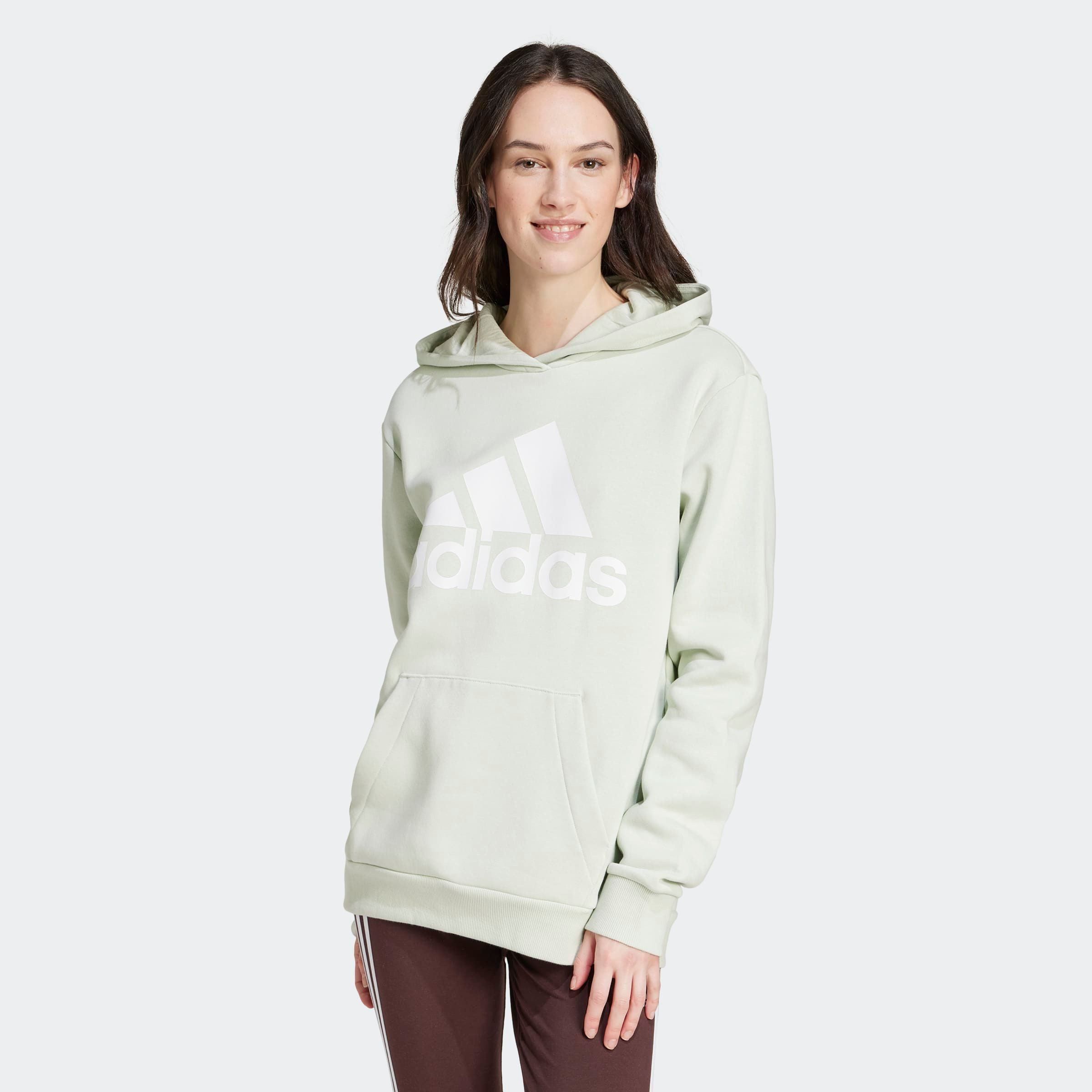 adidas Sportswear Hoodie W BL OV HD dames truien & sweaters maat XS groen