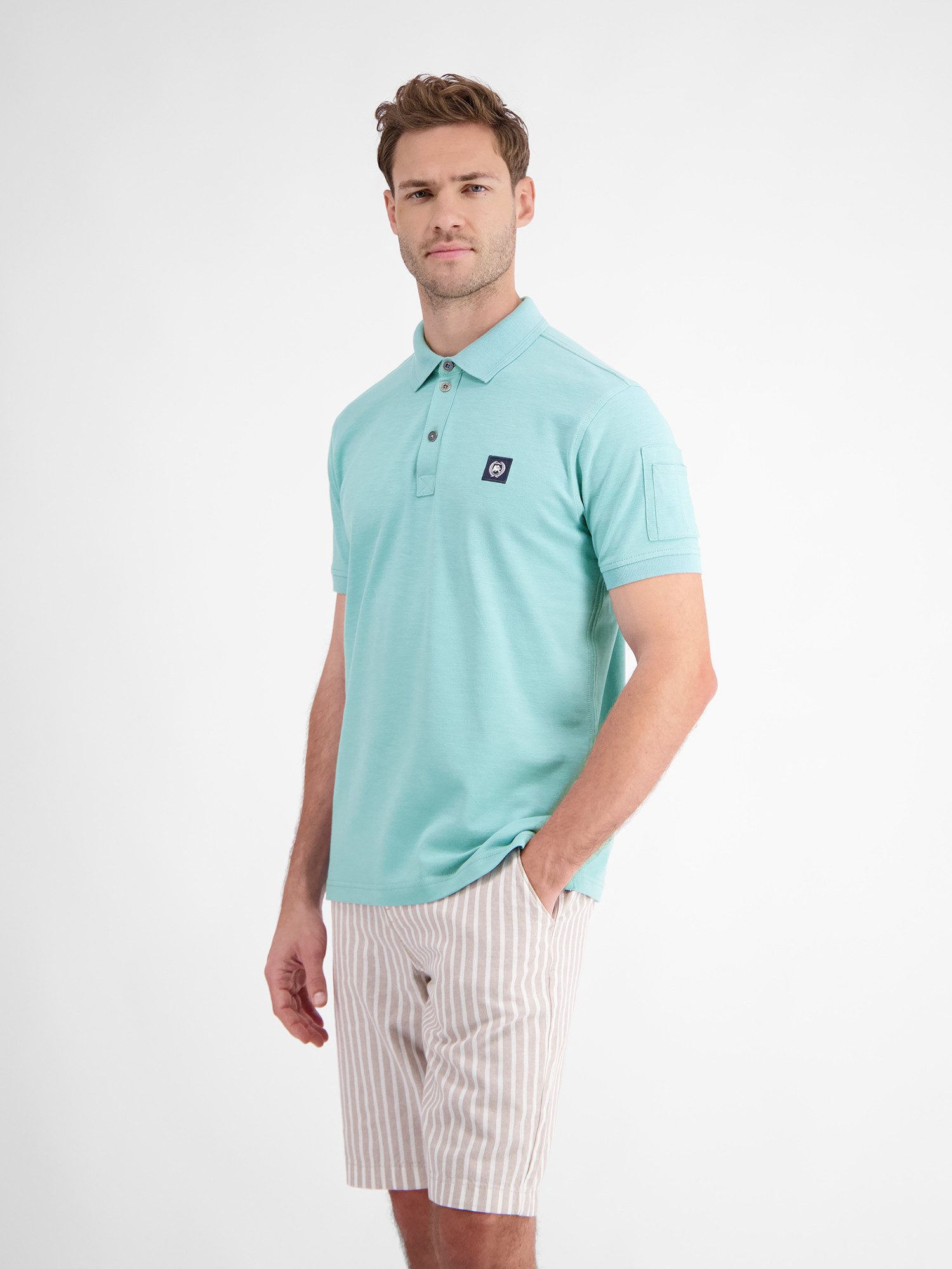 Lerros Poloshirt LERROS effen poloshirt