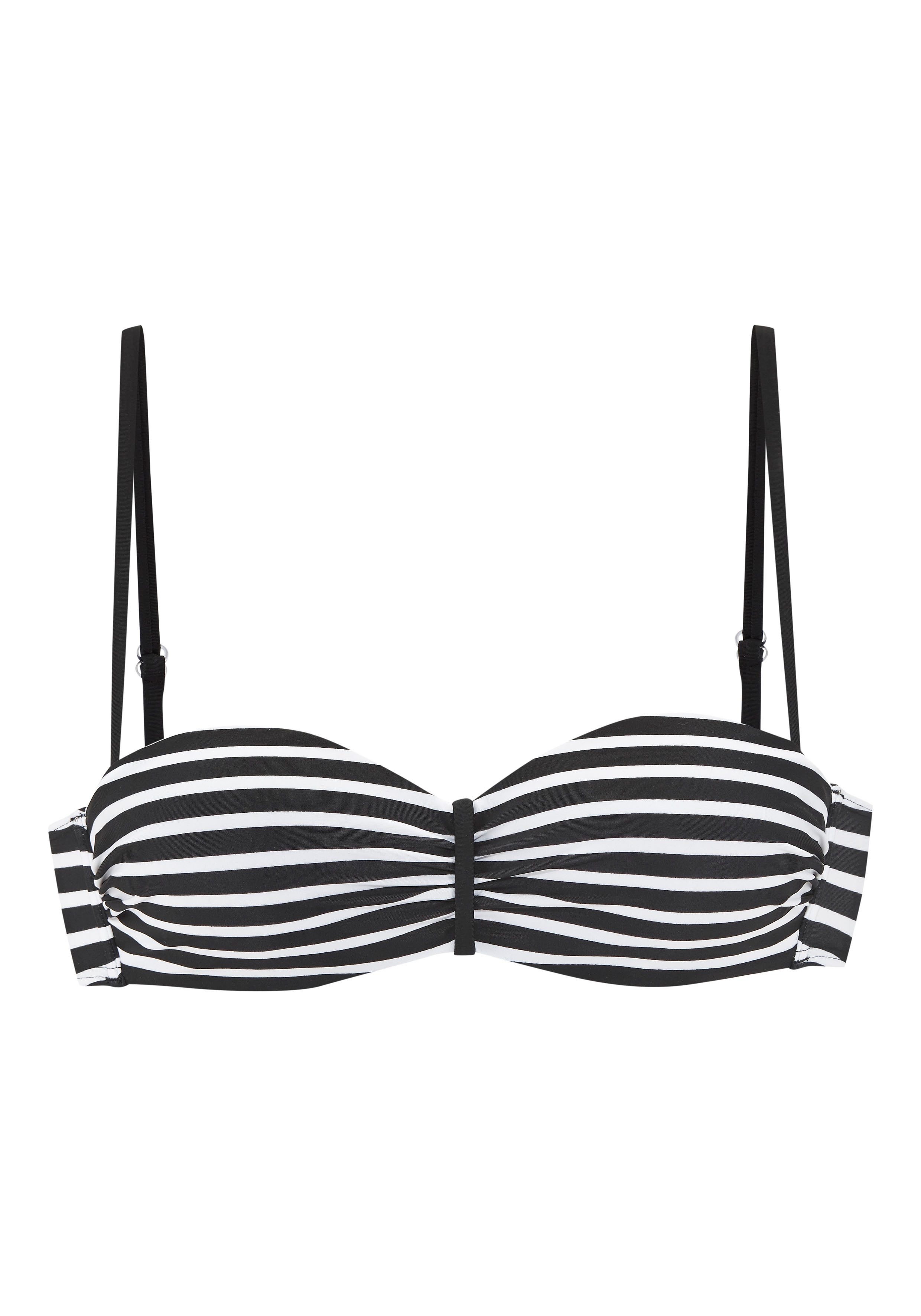 Venice Beach Bandeau-bikinitop Summer In streepdesign