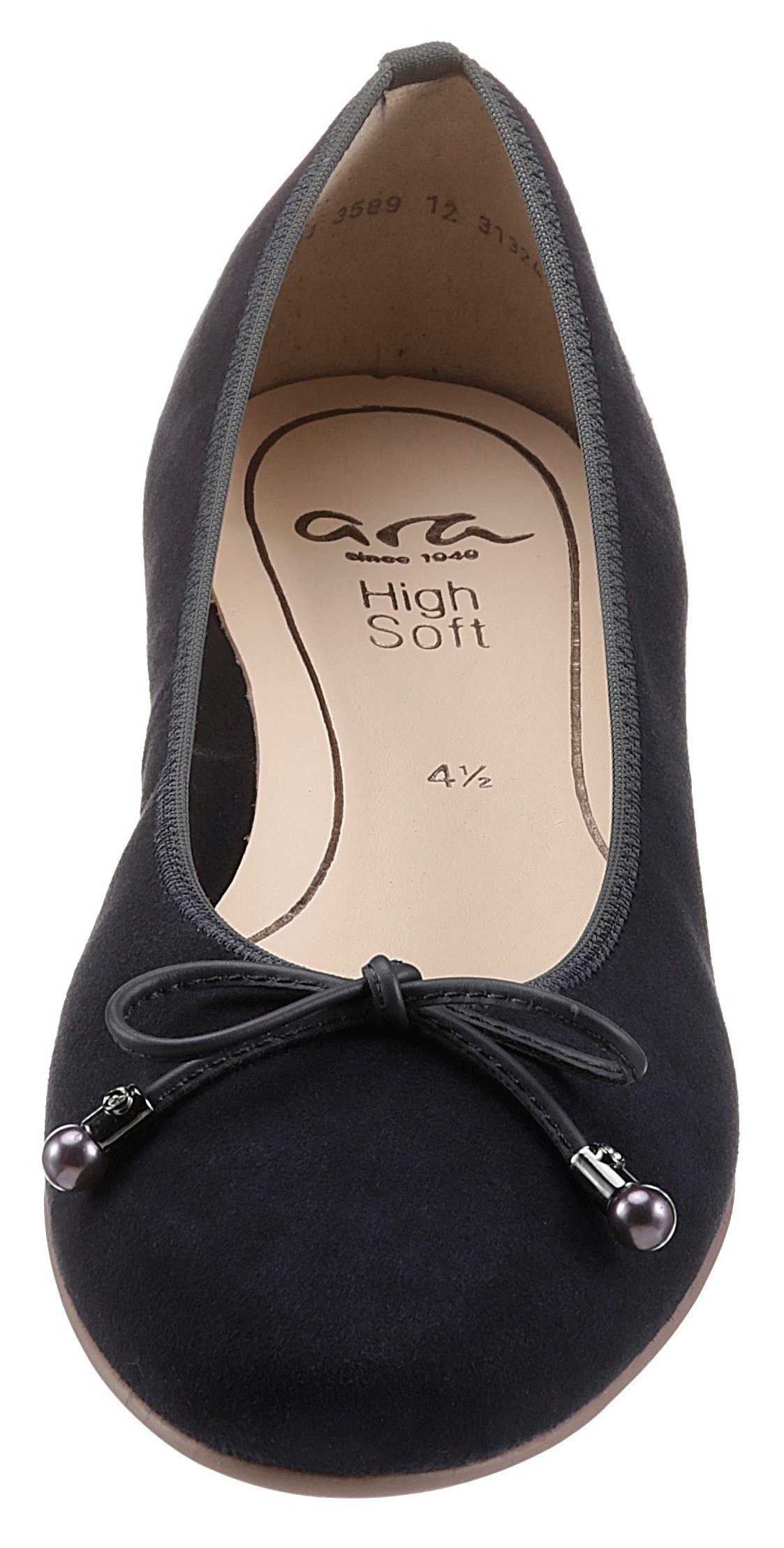 Ara Ballerina's SARDINIA Loafer, feestdagsschoen, zakelijke schoen met elegante strik