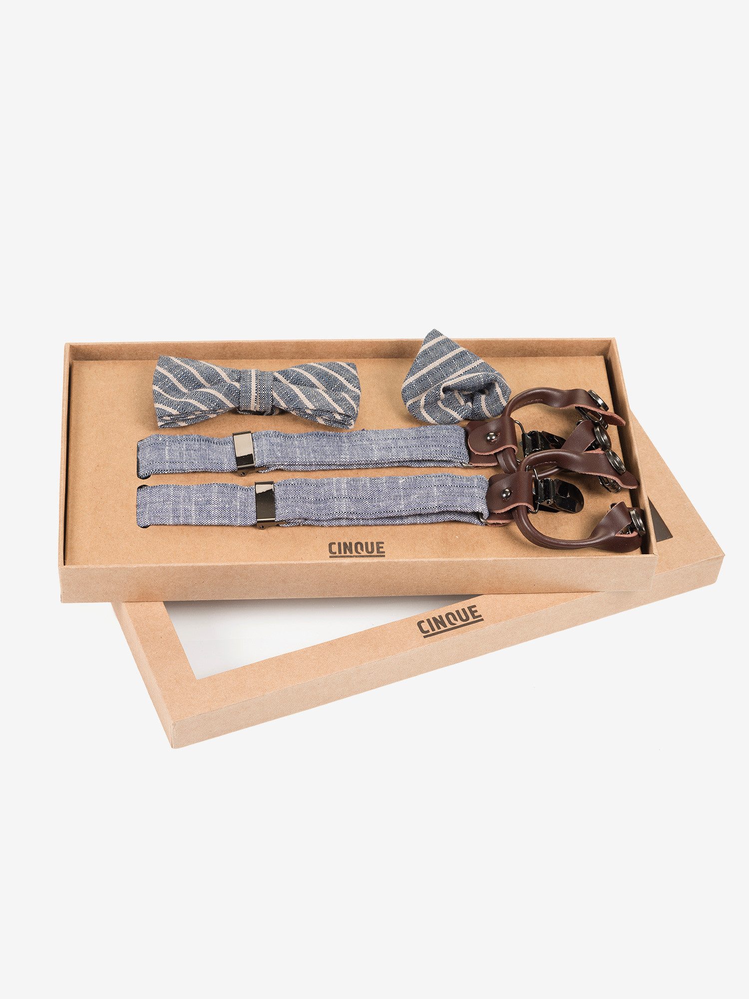 Cinque Bretels met streepmotief (set)