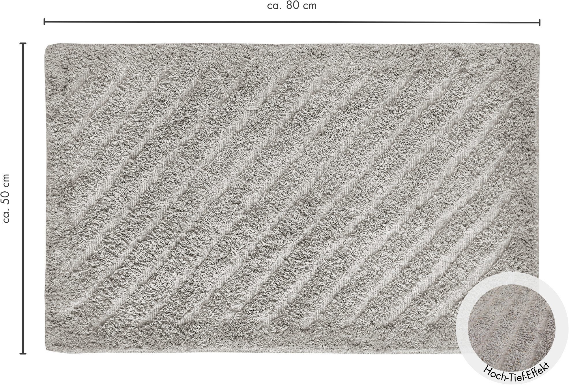 Andiamo Badmat Havanna, 50x80 cm (1 stuk)